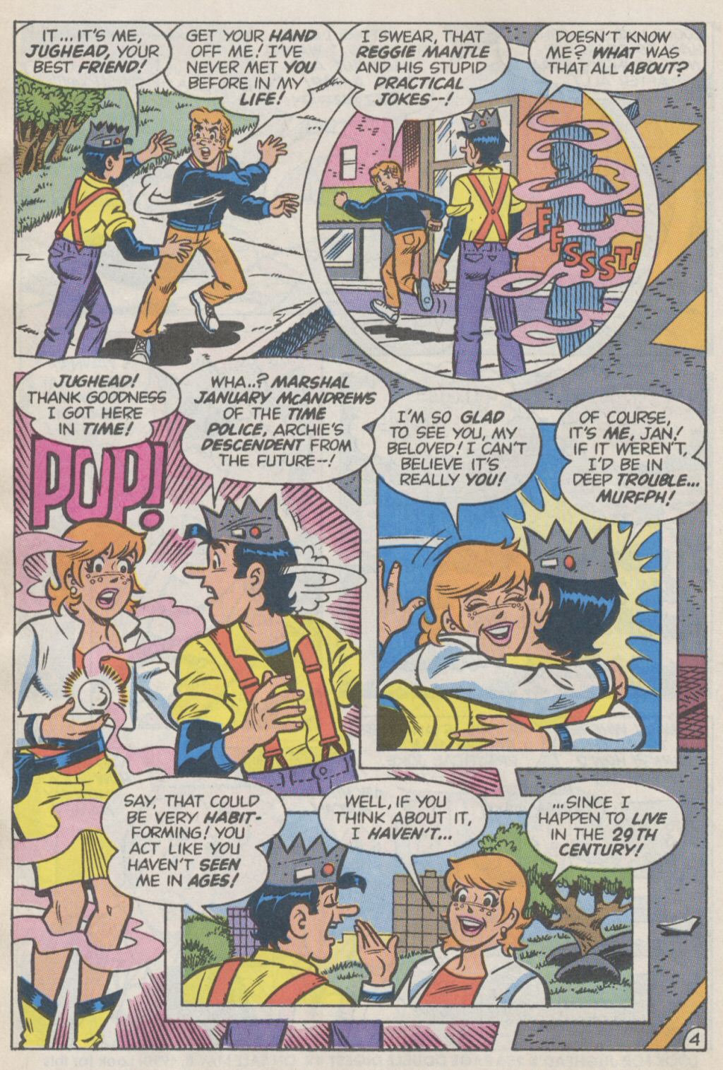 Read online Jughead's Time Police comic -  Issue #1 - 5