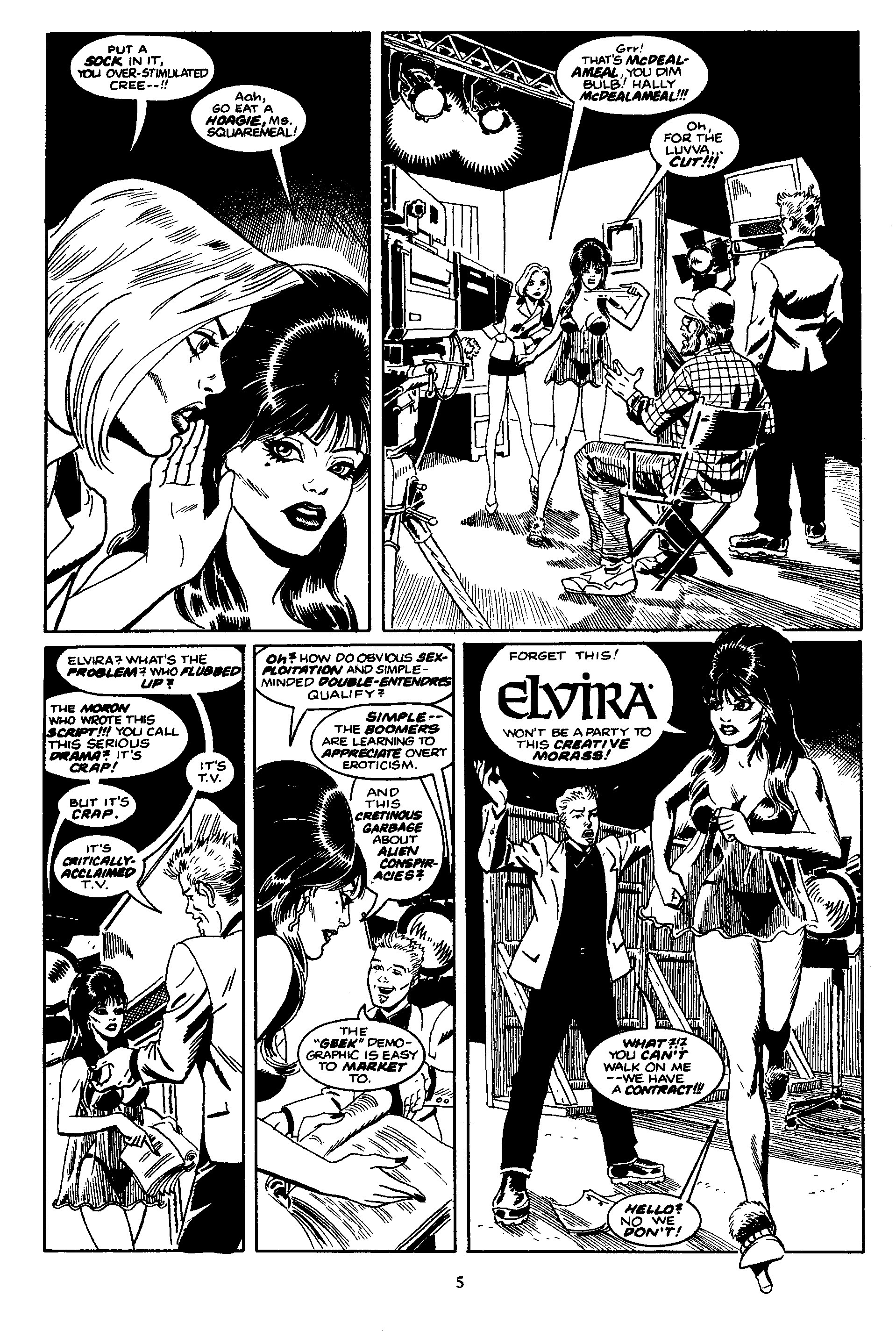 Read online Elvira, Mistress of the Dark comic -  Issue #86 - 7
