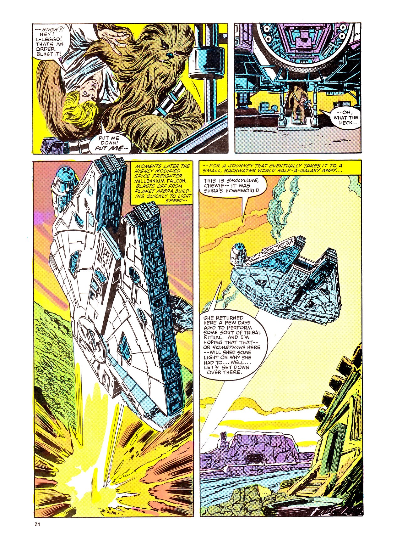 Read online Return of the Jedi comic -  Issue #117 - 27