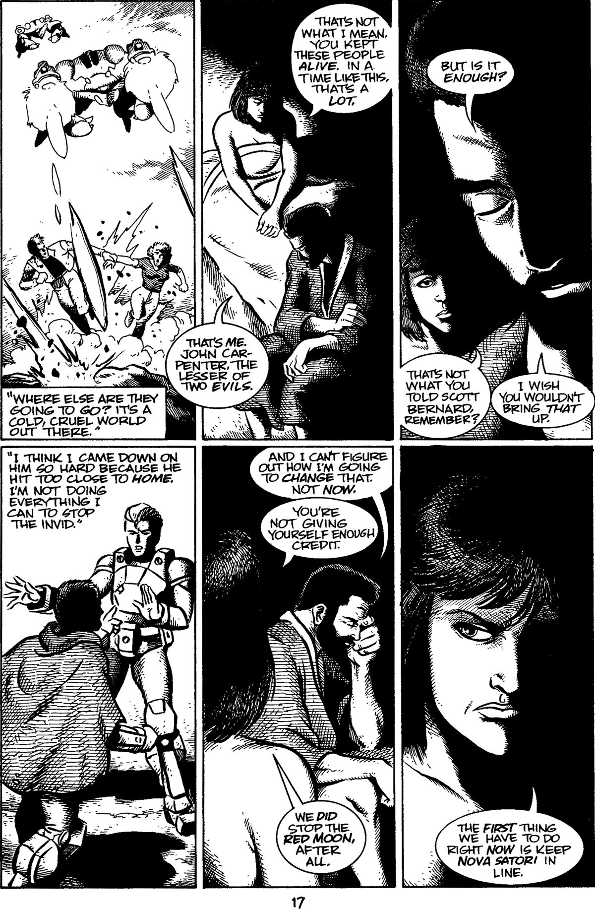 Read online Robotech: Invid War comic -  Issue #17 - 23