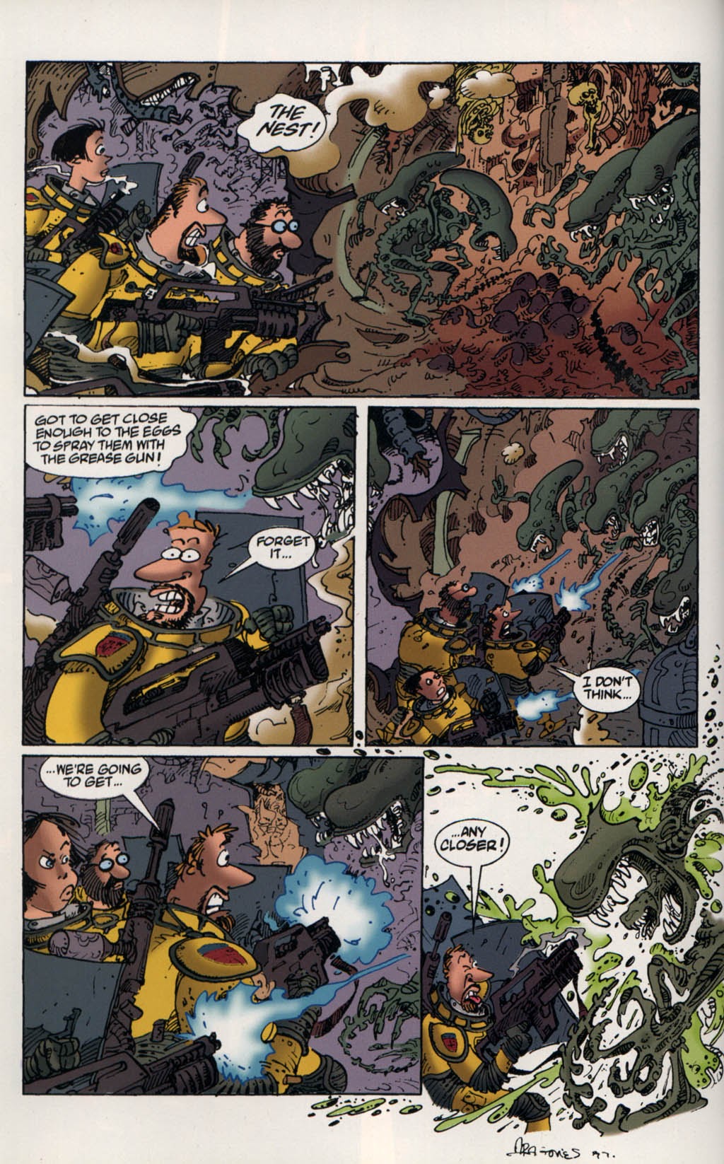 Read online Aliens: Havoc comic -  Issue #2 - 18