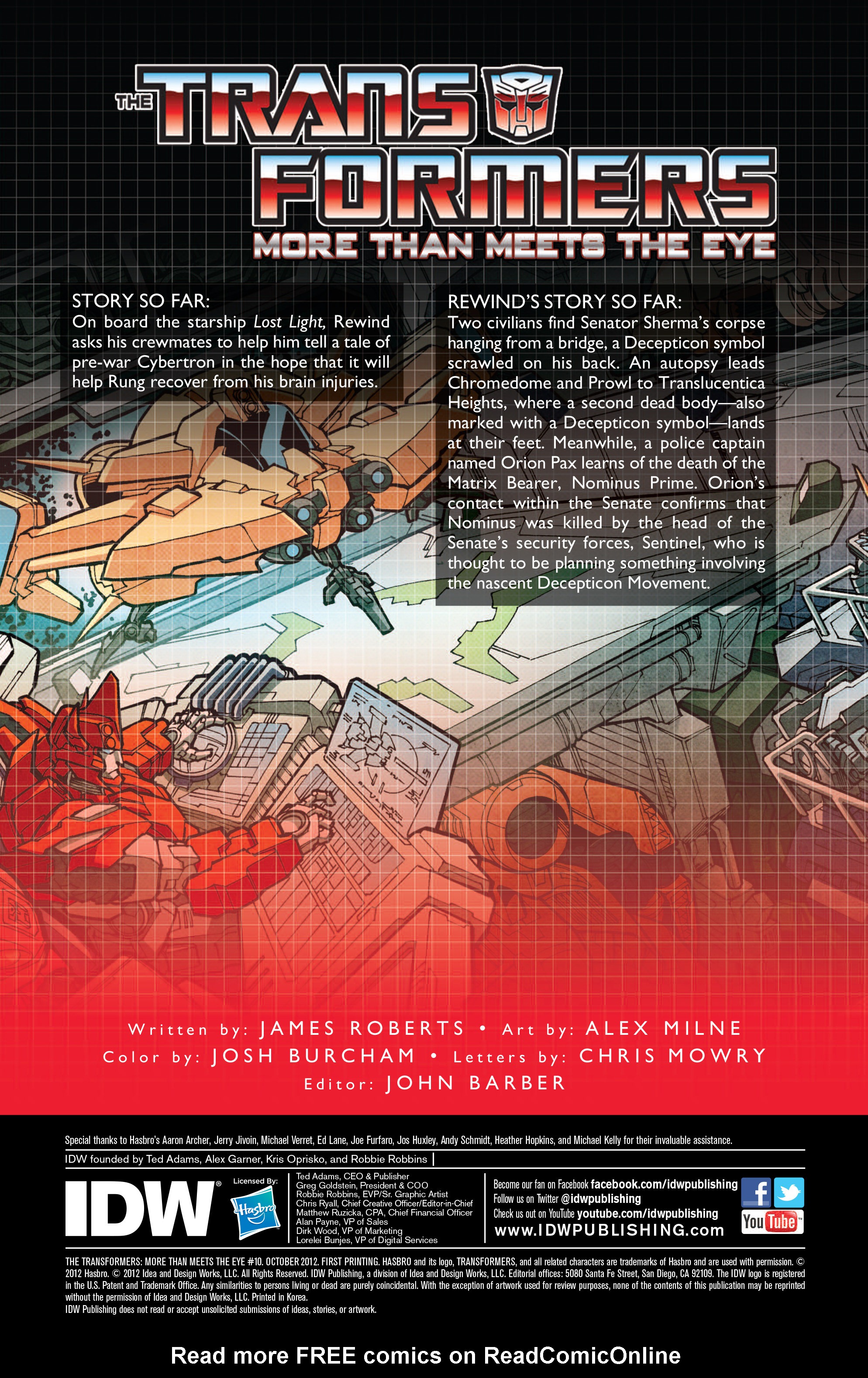 Read online The Transformers: More Than Meets The Eye comic -  Issue #10 - 3