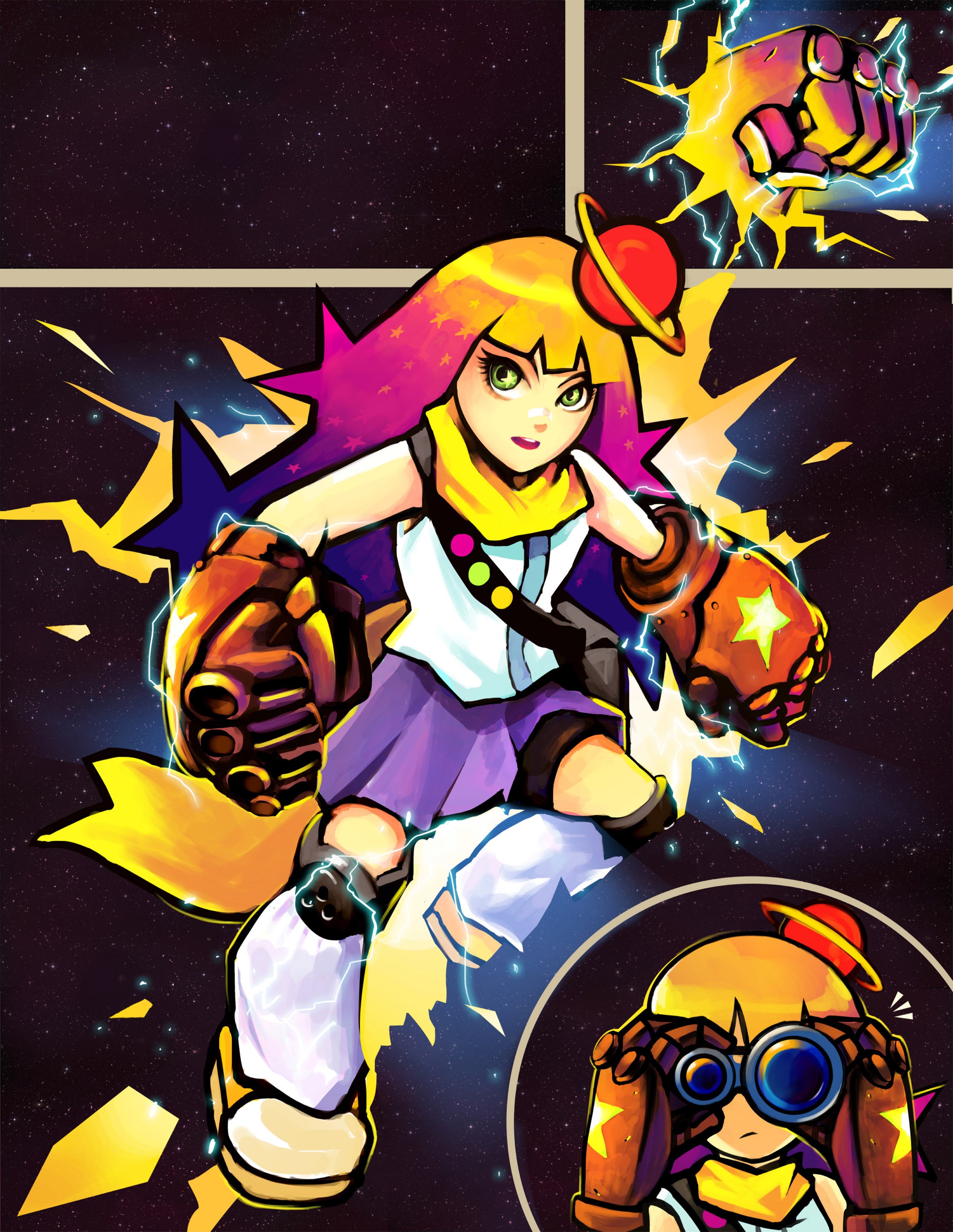 Read online Starpunch Girl comic -  Issue #1 - 2