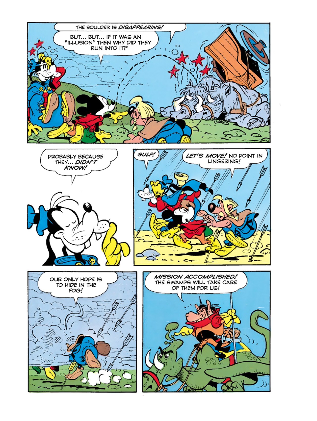 Read online Mickey Mouse in the Sword of Ice comic -  Issue #2 - 14