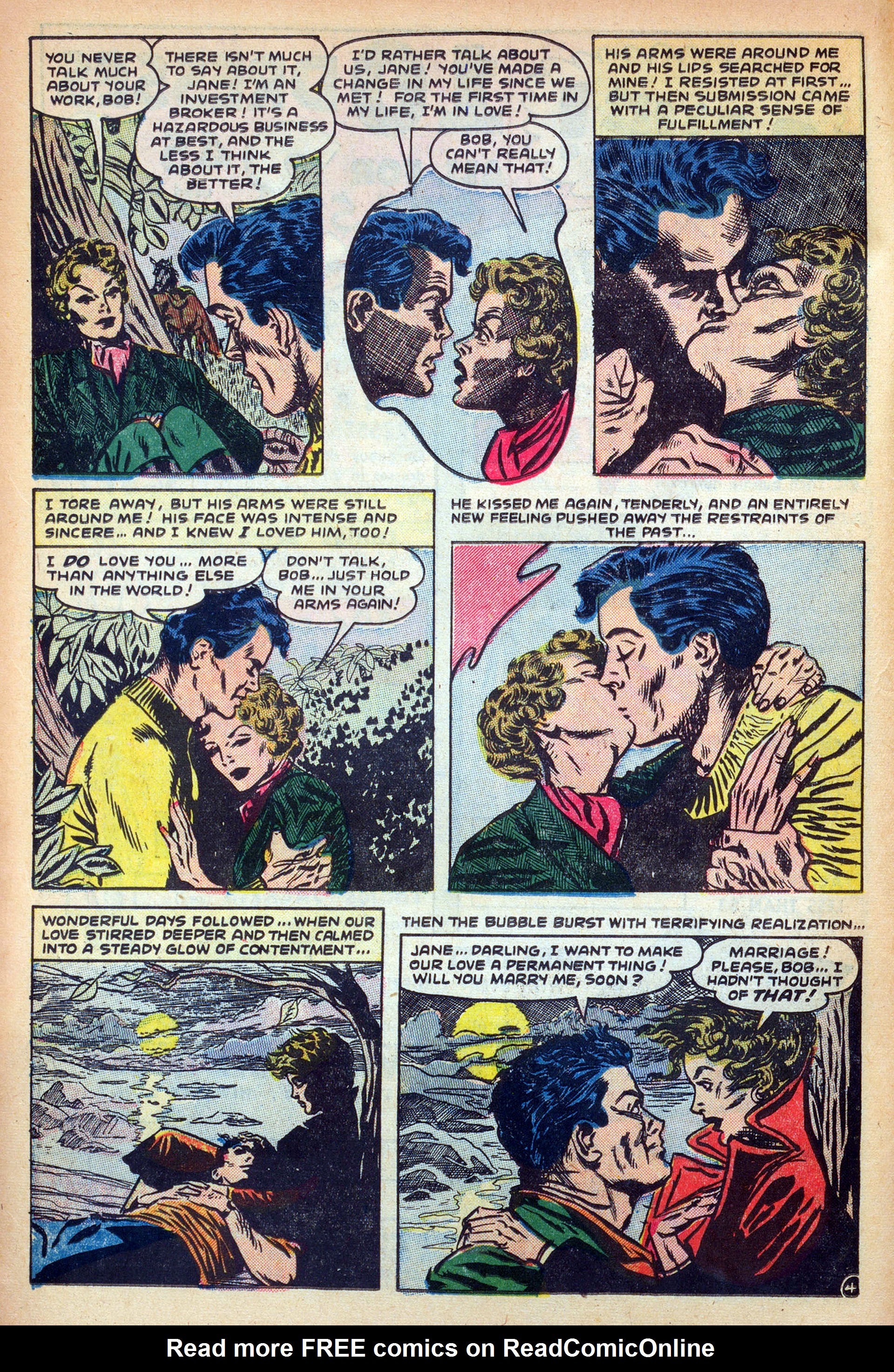 Read online Secret Story Romances comic -  Issue #7 - 14