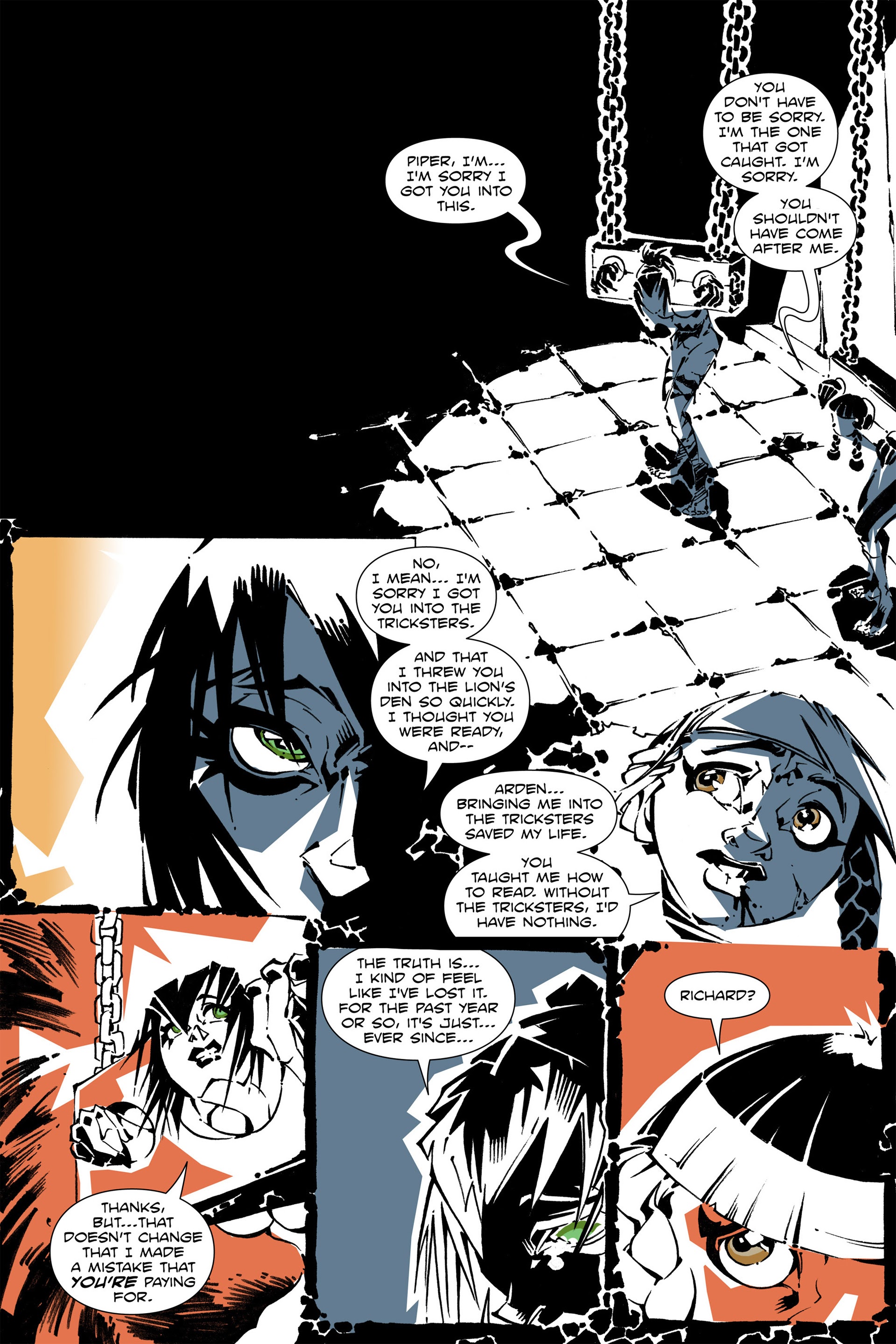 Read online Artful Daggers comic -  Issue #3 - 4