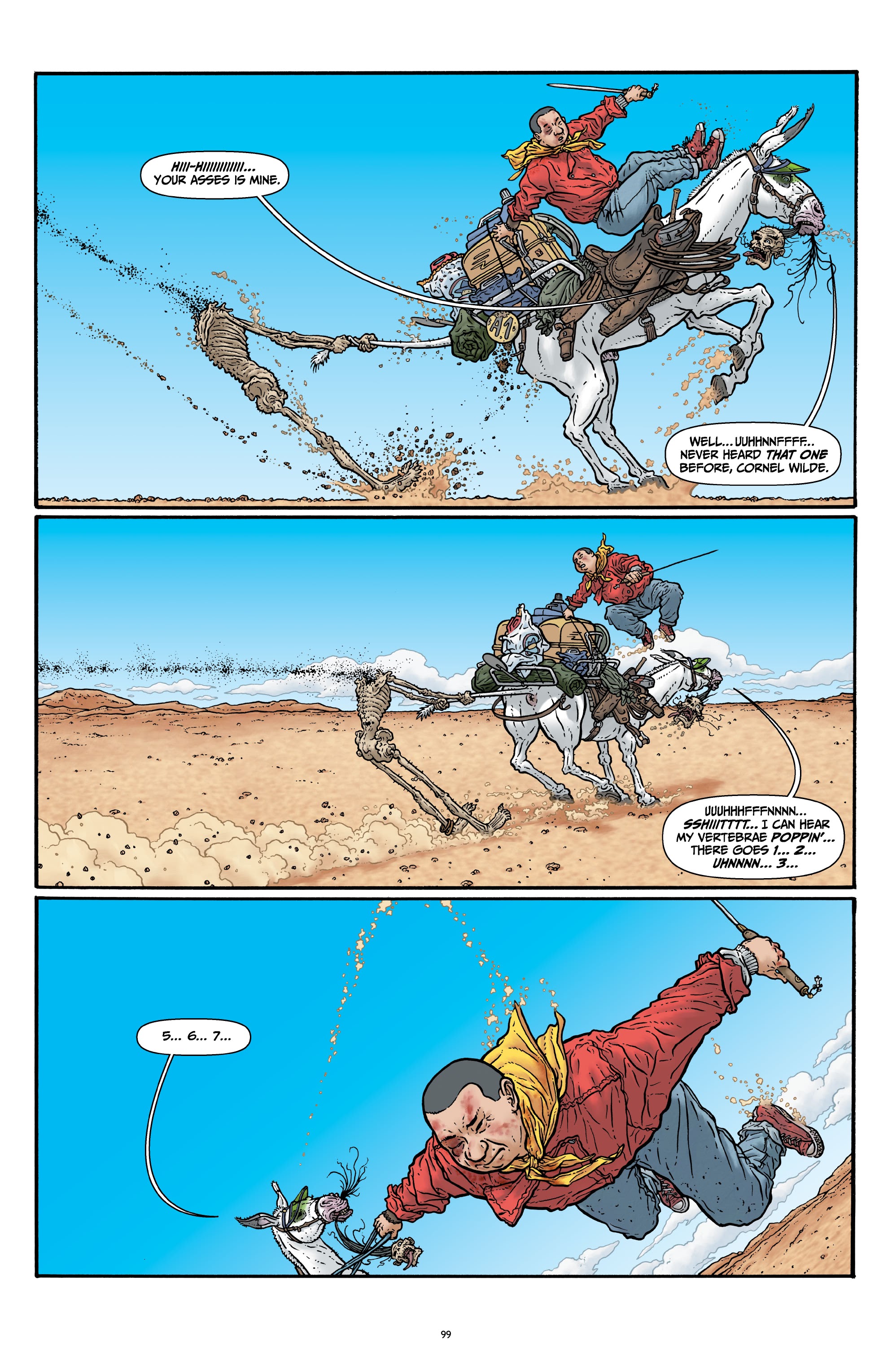 Read online Shaolin Cowboy comic -  Issue # _Start Trek (Part 1) - 78