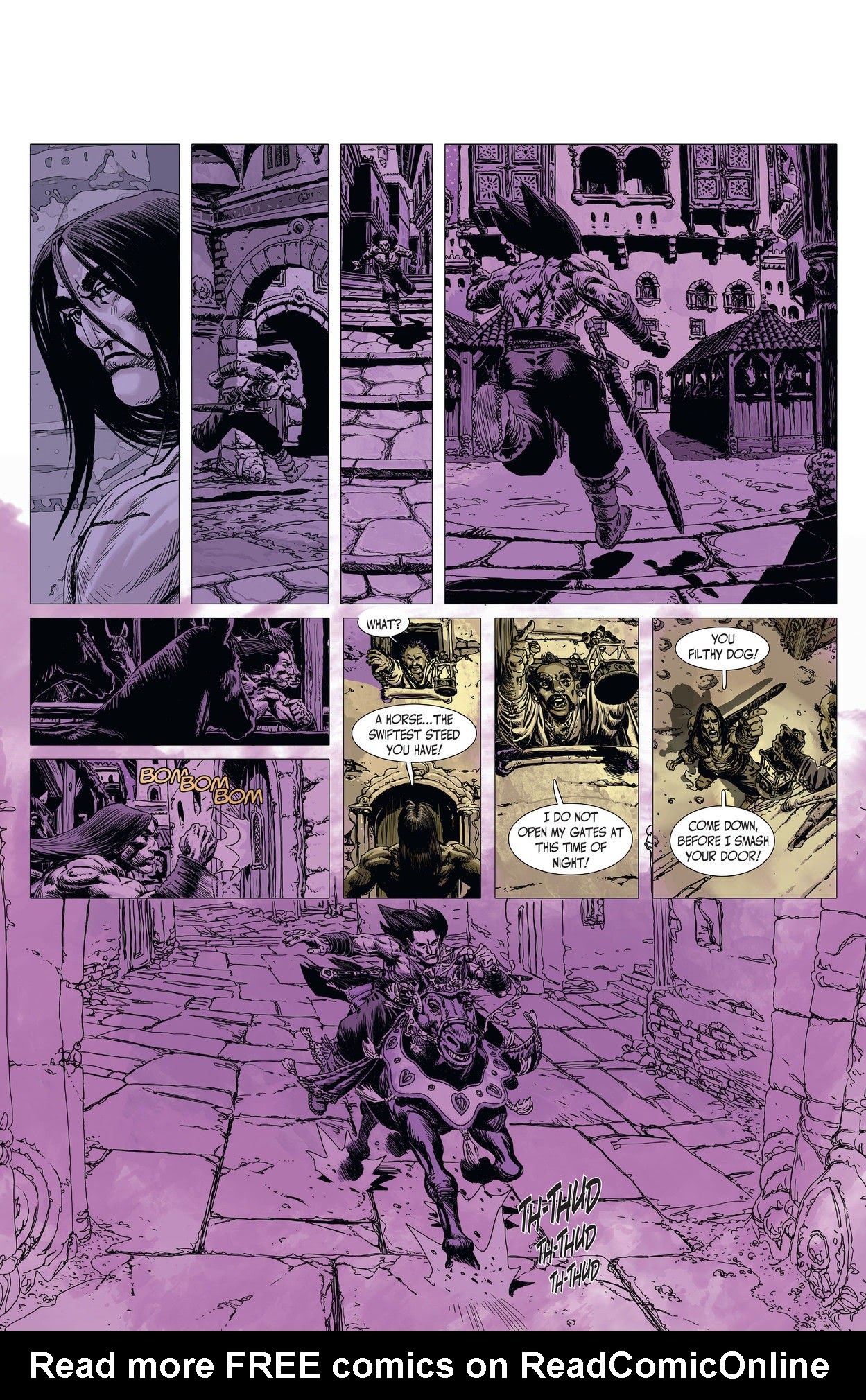 Read online The Cimmerian comic -  Issue # TPB 3 - 116