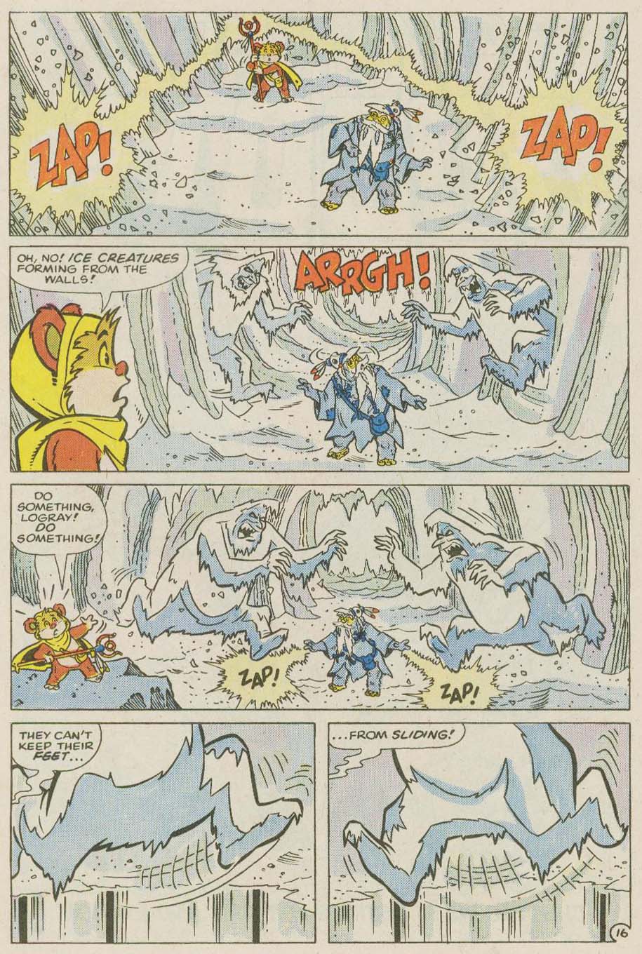 Read online Ewoks (1987) comic -  Issue #6 - 17