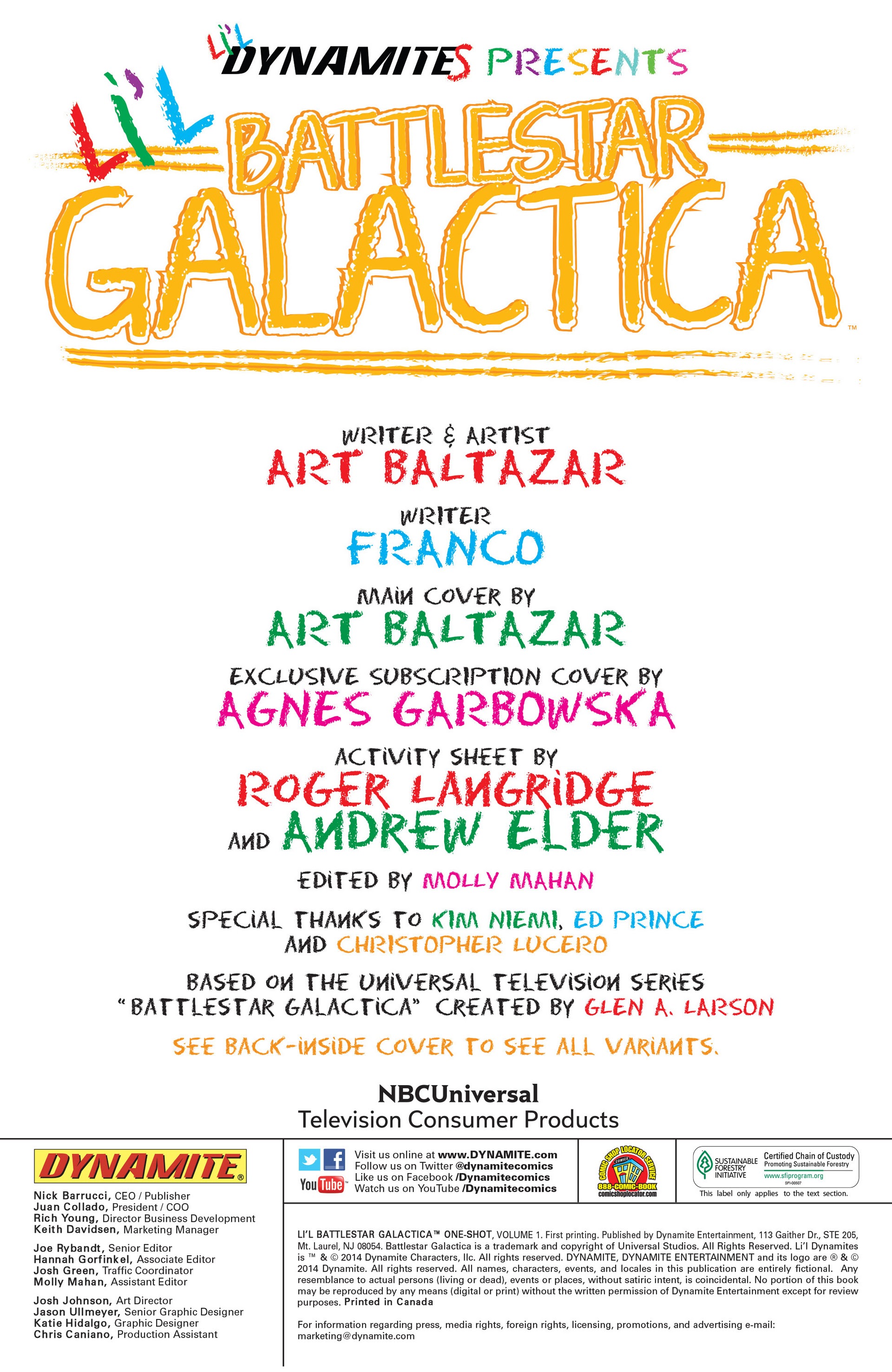 Read online Li'l Battlestar Galactica comic -  Issue # Full - 4