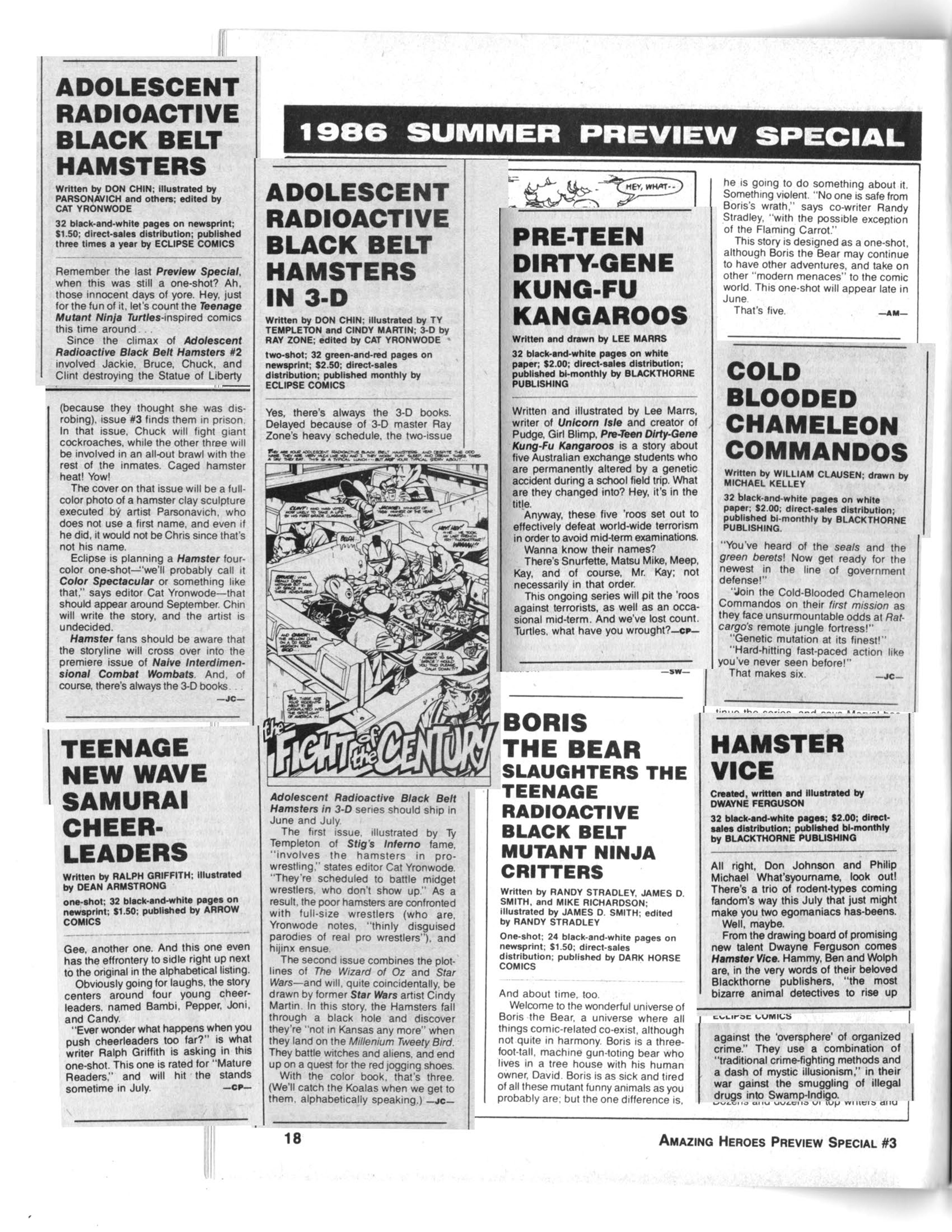 Read online 1986 zine comic -  Issue # TPB - 22