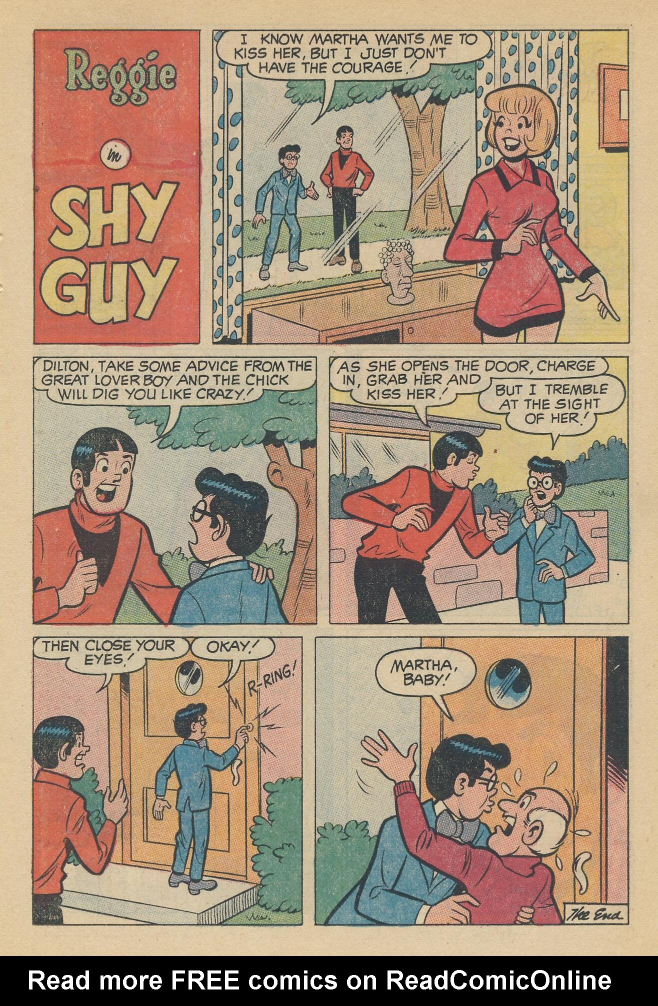 Read online Reggie's Wise Guy Jokes comic -  Issue #14 - 45