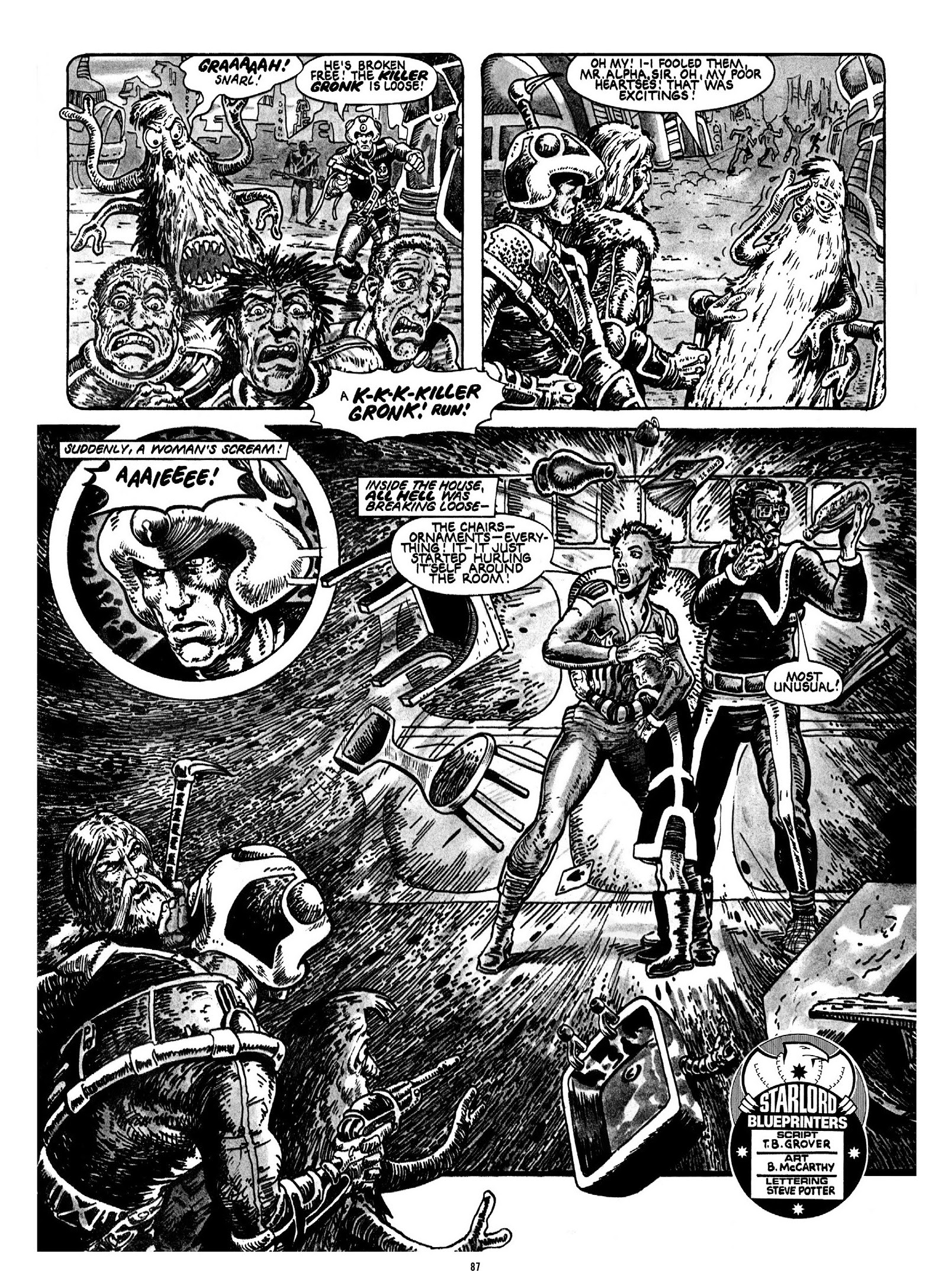 Read online Strontium Dog Search and Destroy: The Starlord Years comic -  Issue # TPB - 78