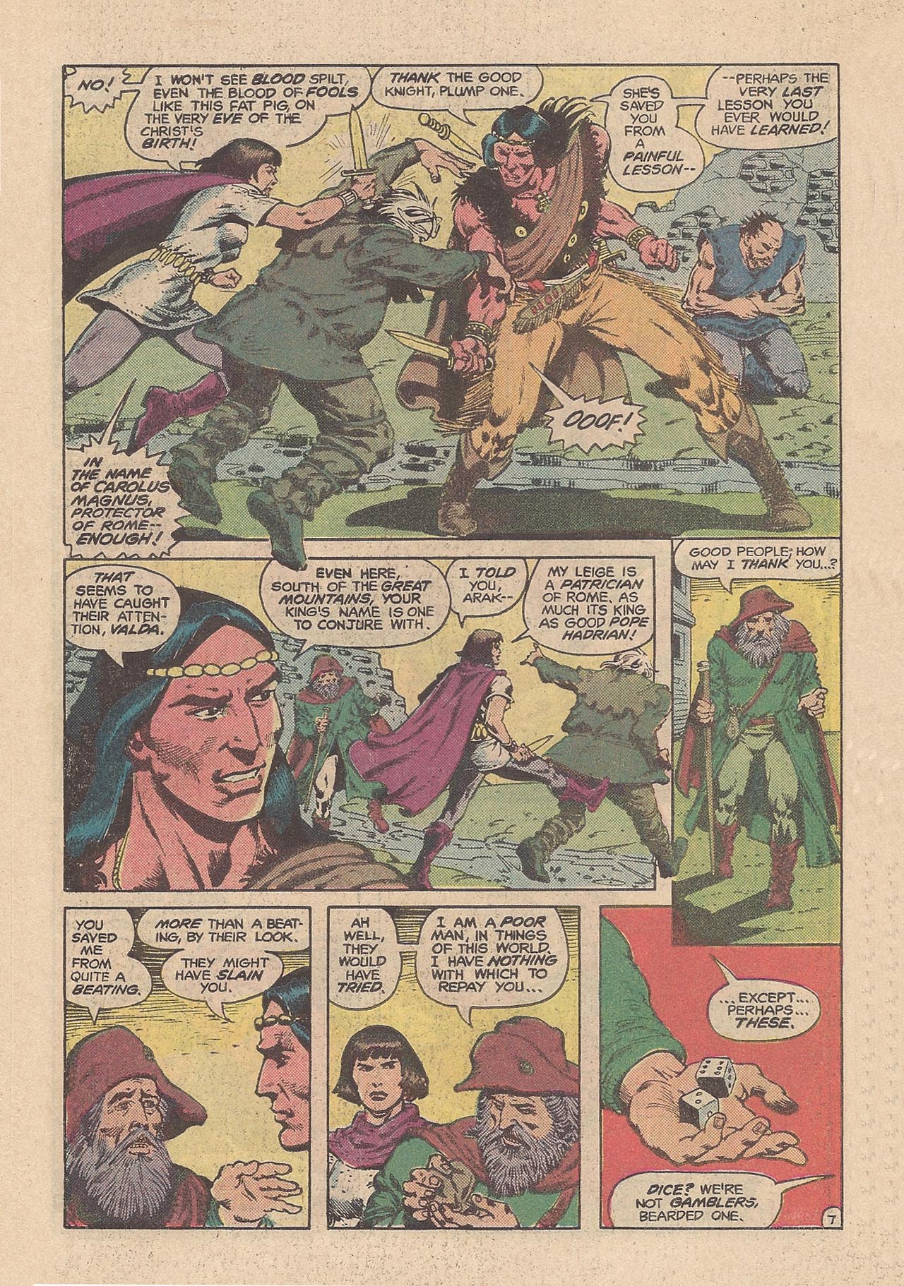 Read online Arak Son of Thunder comic -  Issue #7 - 10