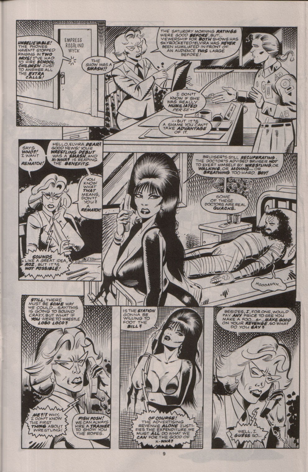 Read online Elvira, Mistress of the Dark comic -  Issue #21 - 10