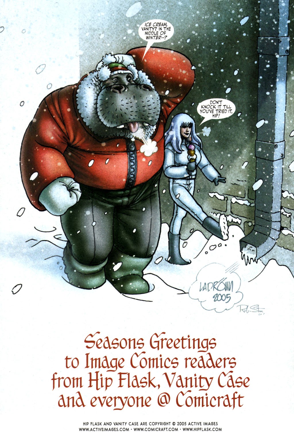 Read online Image Holiday Special 2005 comic -  Issue # TPB - 80