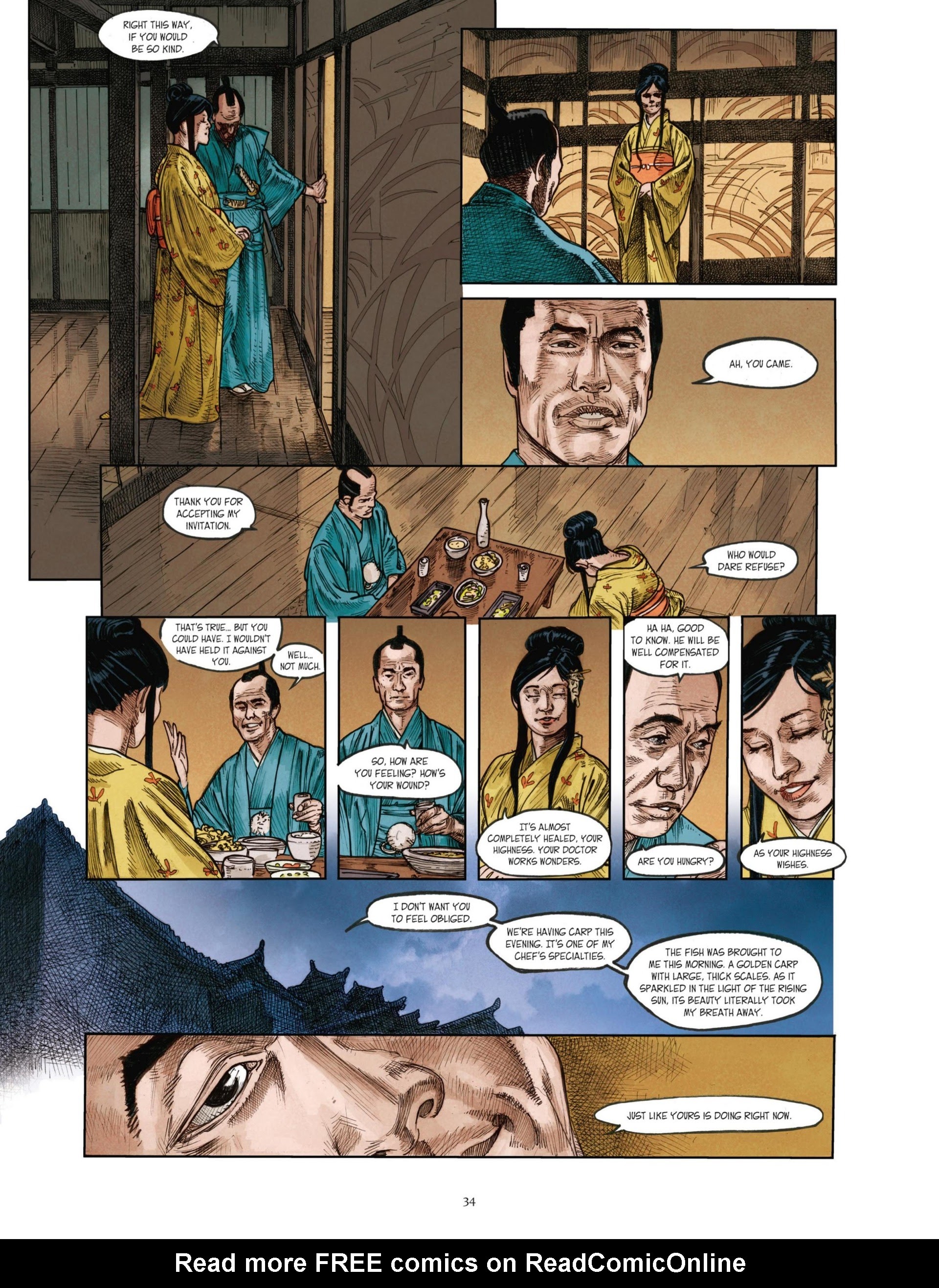 Read online The Mask Of A Thousand Tears comic -  Issue #2 - 34