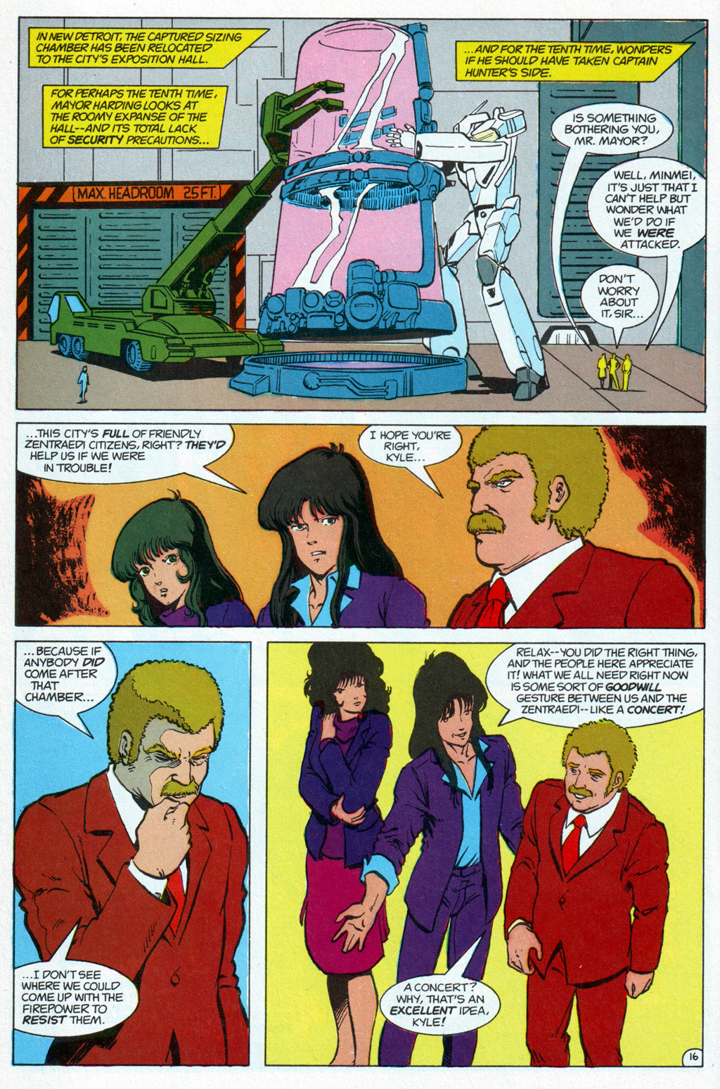 Read online Robotech The Macross Saga comic -  Issue #31 - 18
