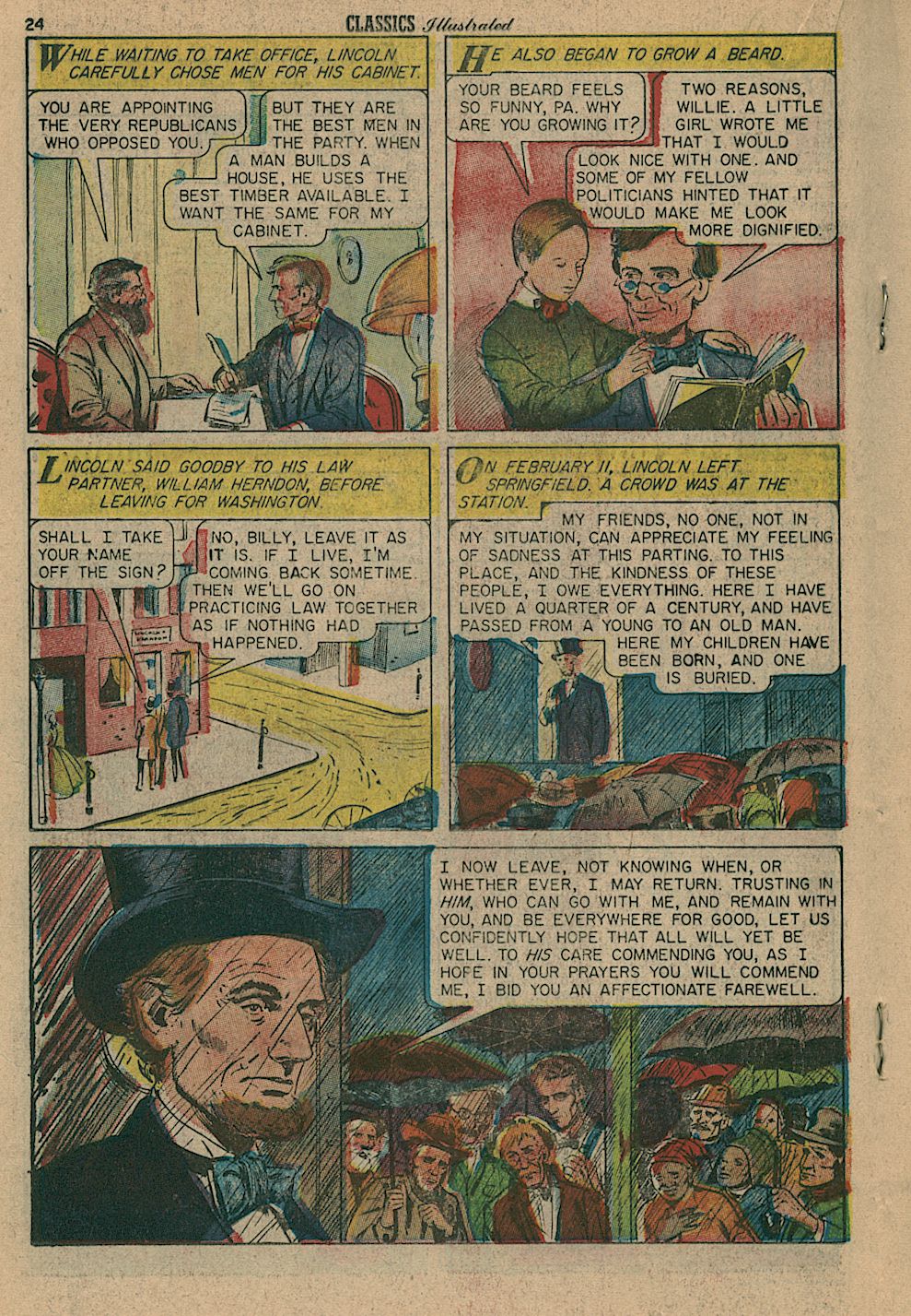 Read online Classics Illustrated comic -  Issue #142 - 25