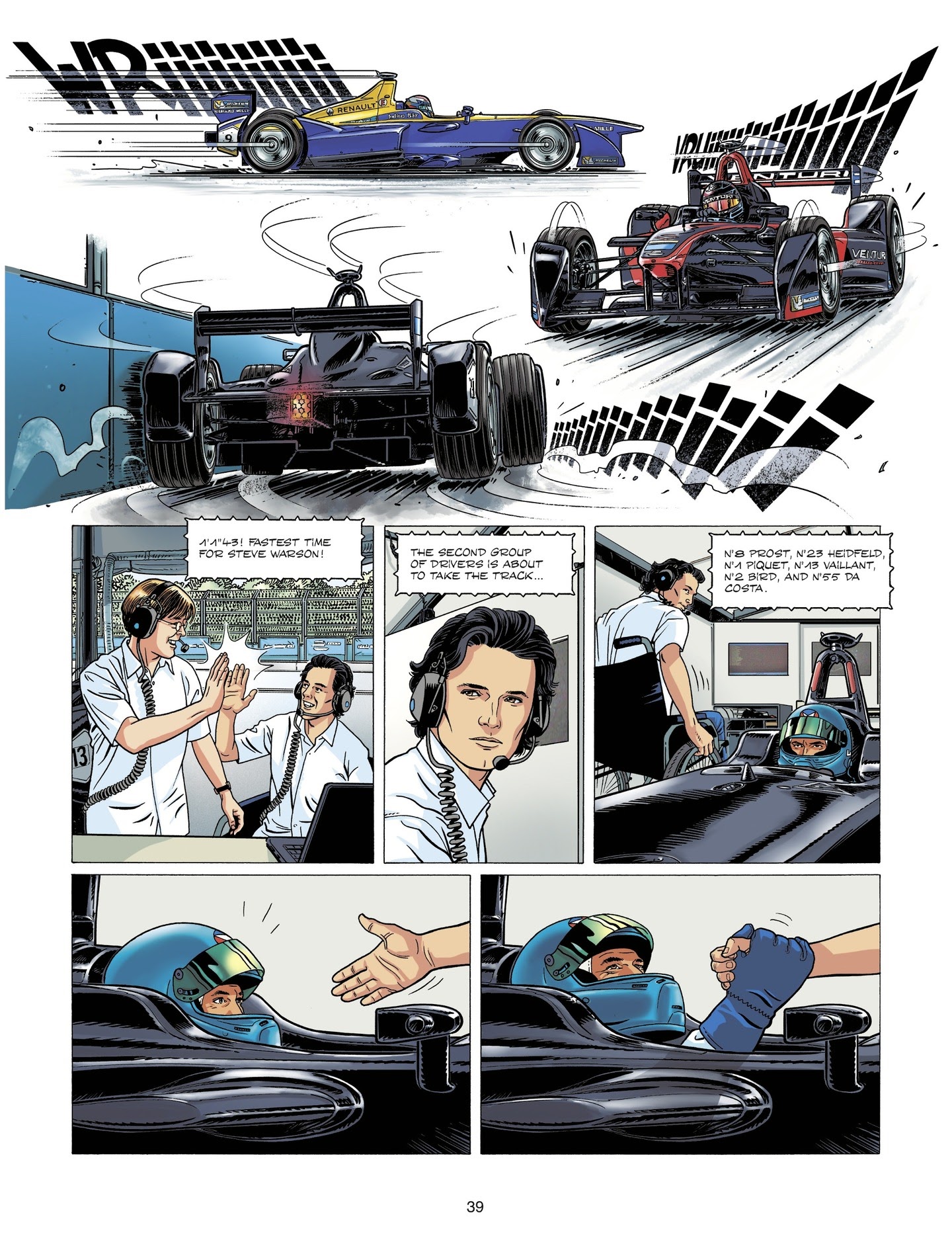 Read online Michel Vaillant comic -  Issue #5 - 39