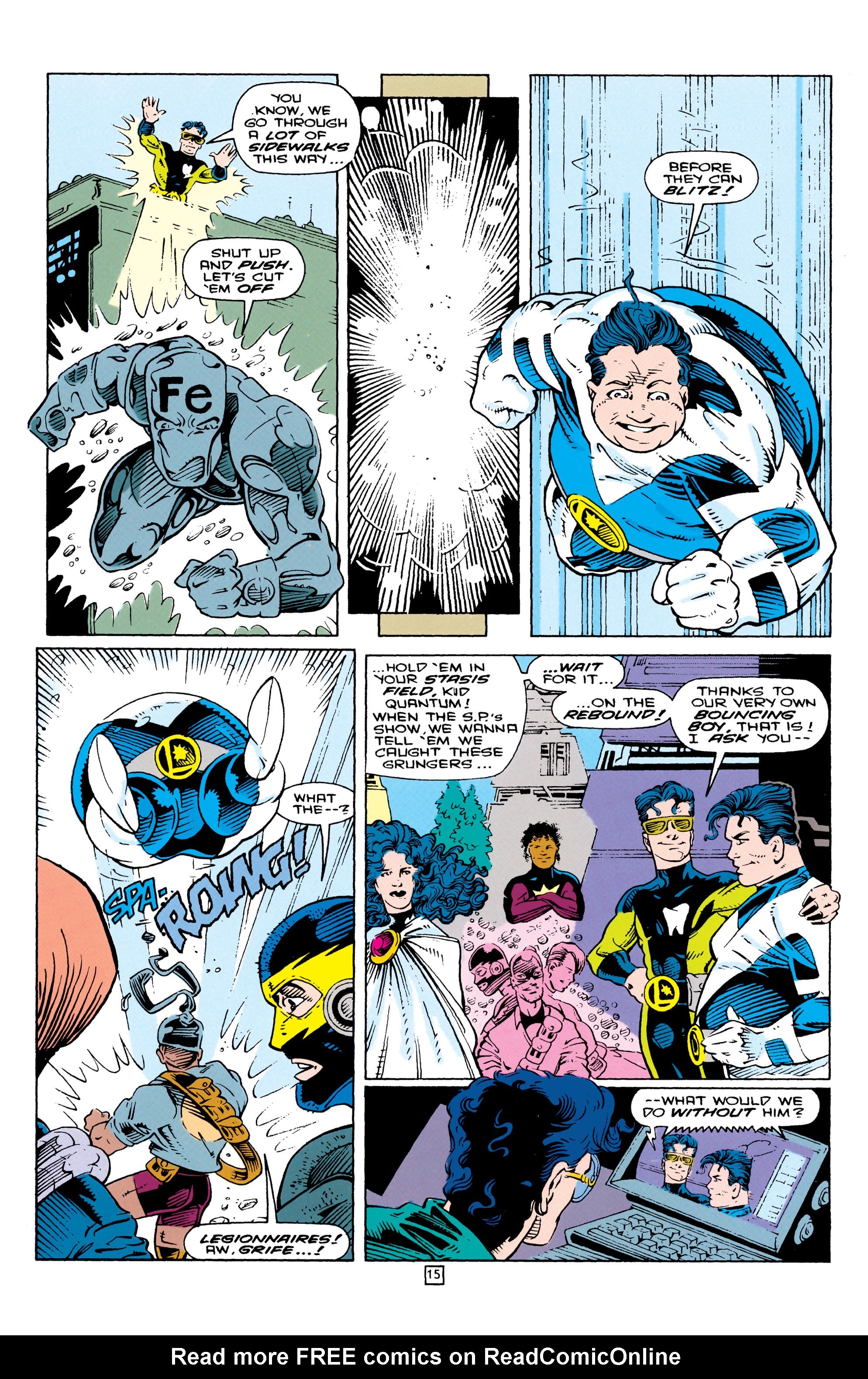 Read online Legionnaires comic -  Issue #16 - 16