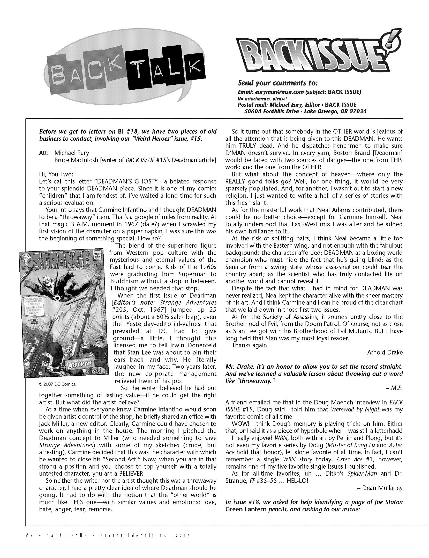 Read online Back Issue comic -  Issue #20 - 80