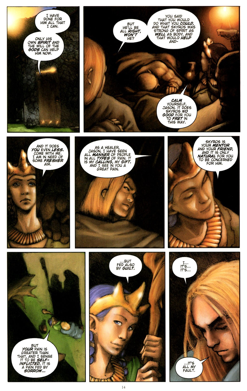 Read online Mage Knight: Stolen Destiny comic -  Issue #1 - 16