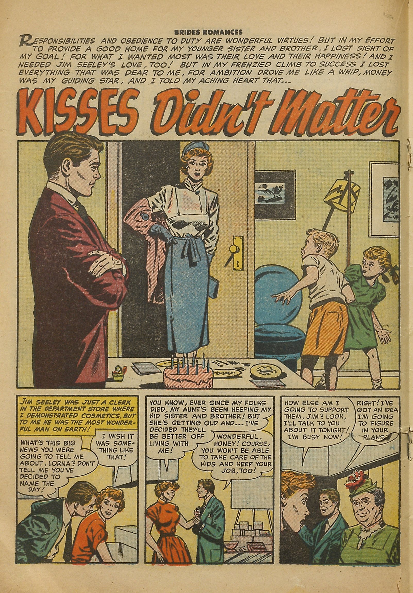 Read online Brides Romances comic -  Issue #11 - 19