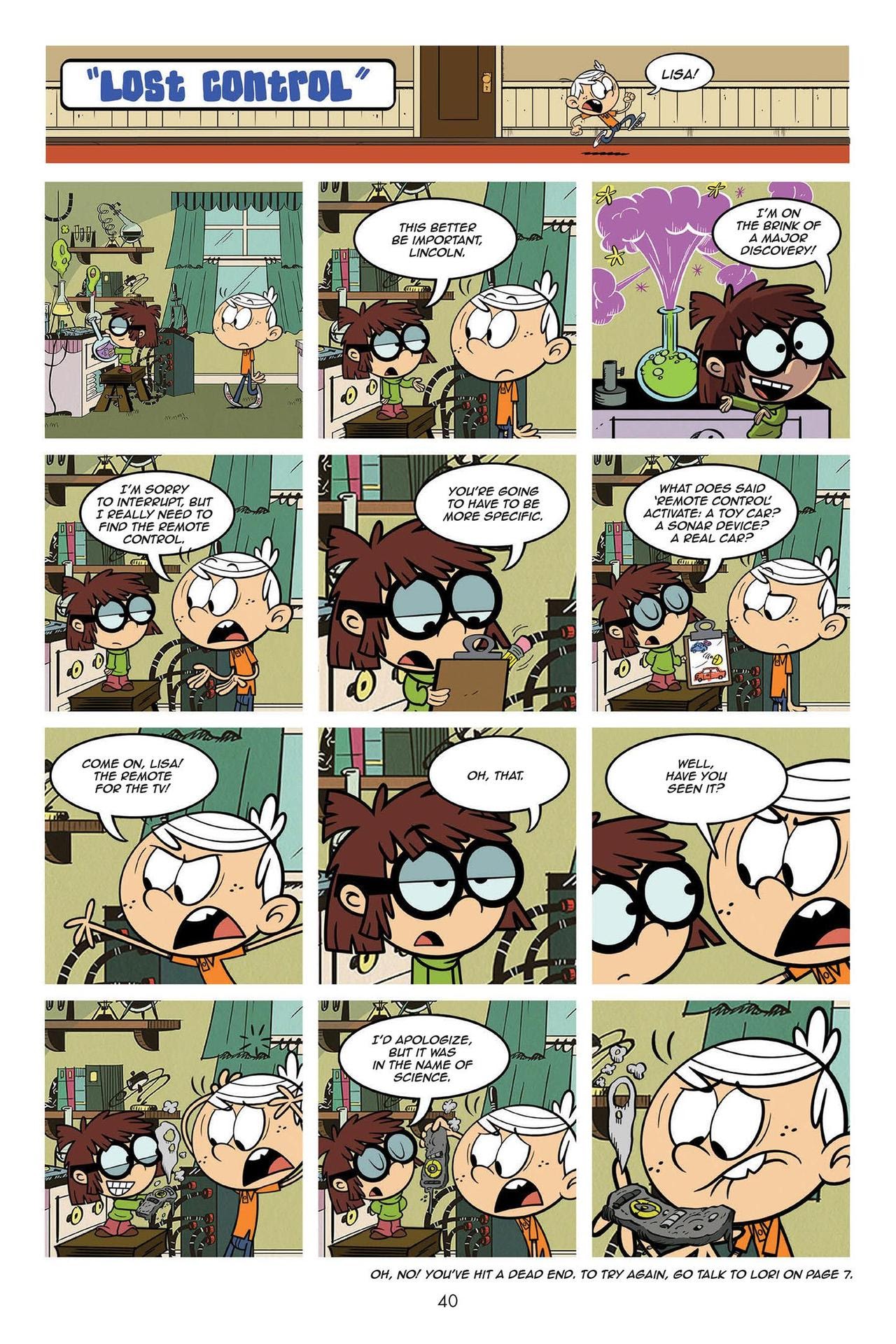 Read online The Loud House comic -  Issue #1 - 39
