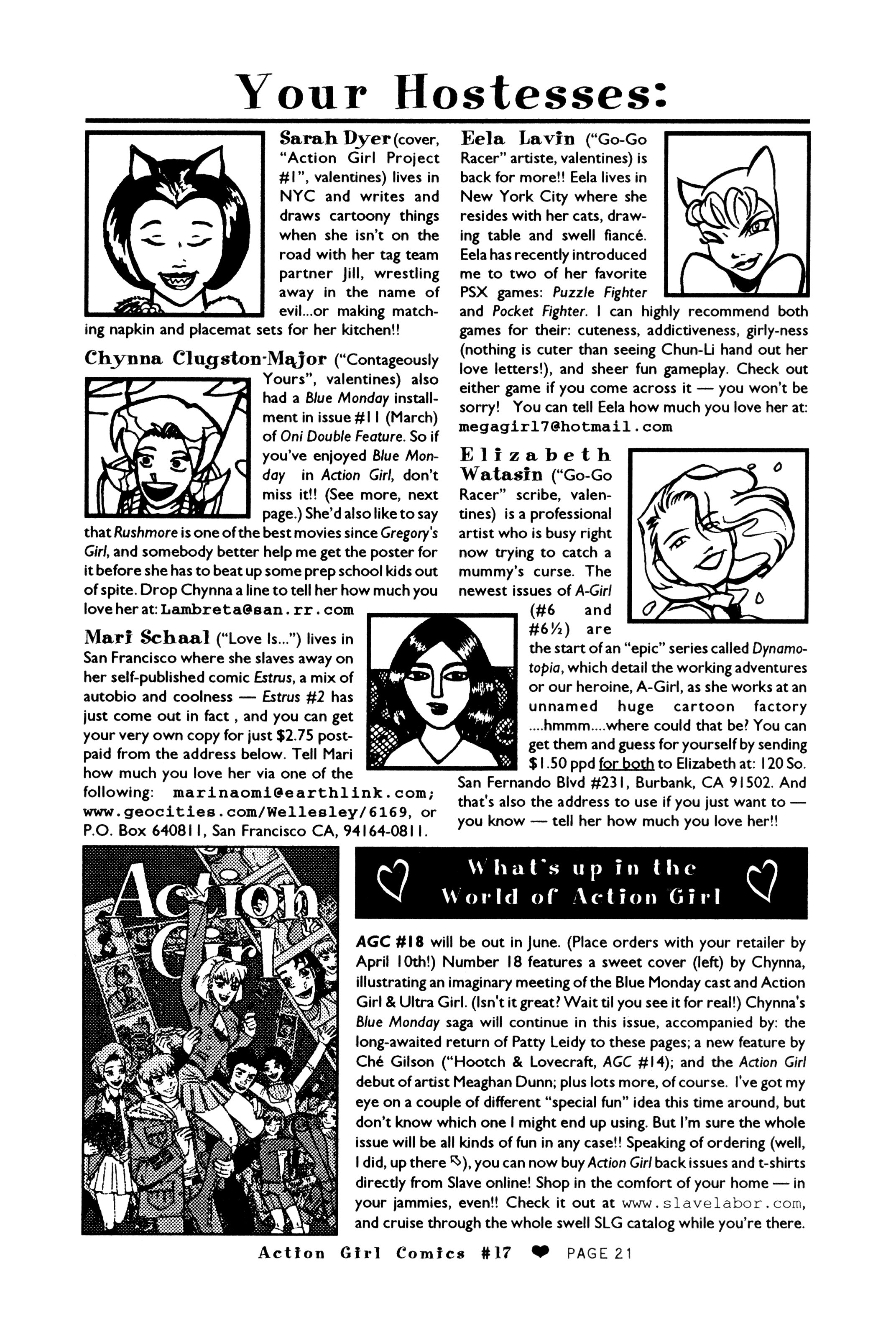 Read online Action Girl Comics comic -  Issue #17 - 23