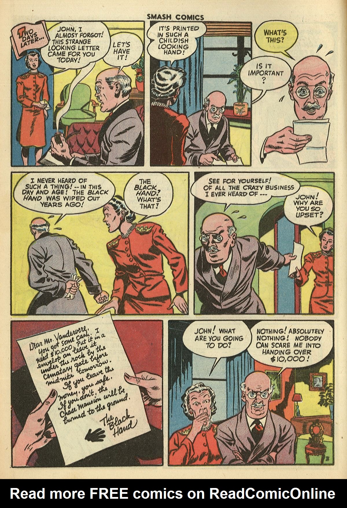 Read online Smash Comics comic -  Issue #53 - 16