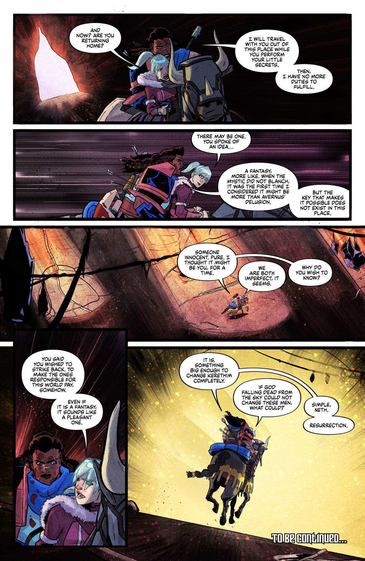 Read online Godfell comic -  Issue #5 - 28