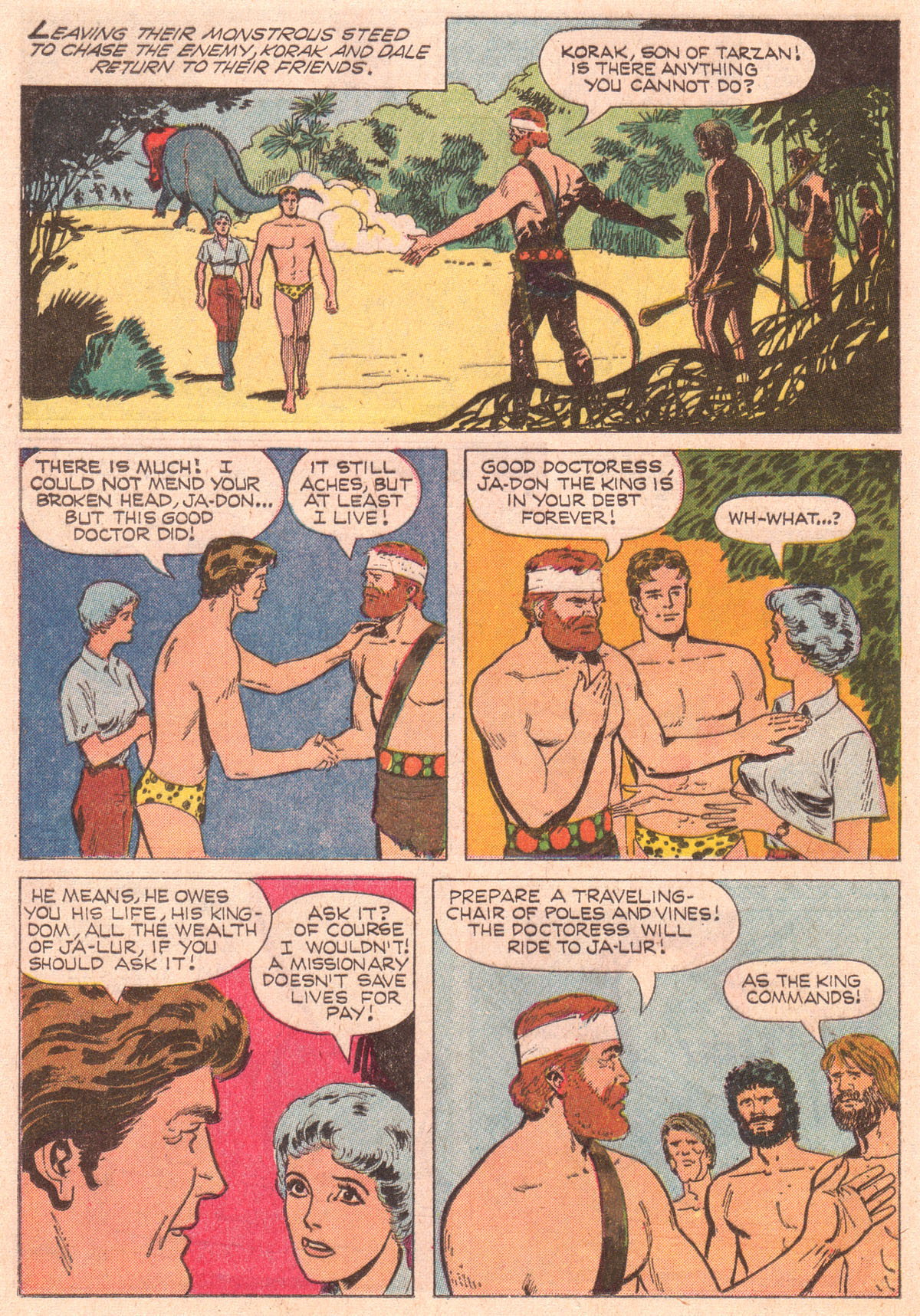 Read online Korak, Son of Tarzan (1964) comic -  Issue #27 - 24