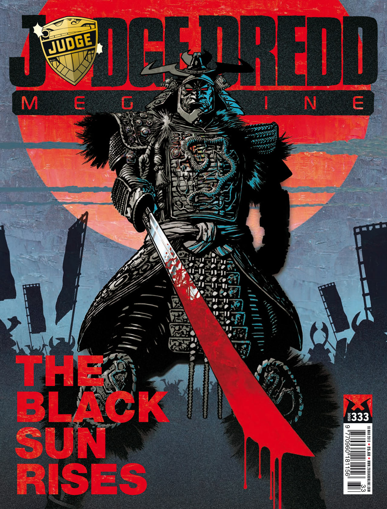 Read online Judge Dredd Megazine (Vol. 5) comic -  Issue #333 - 1