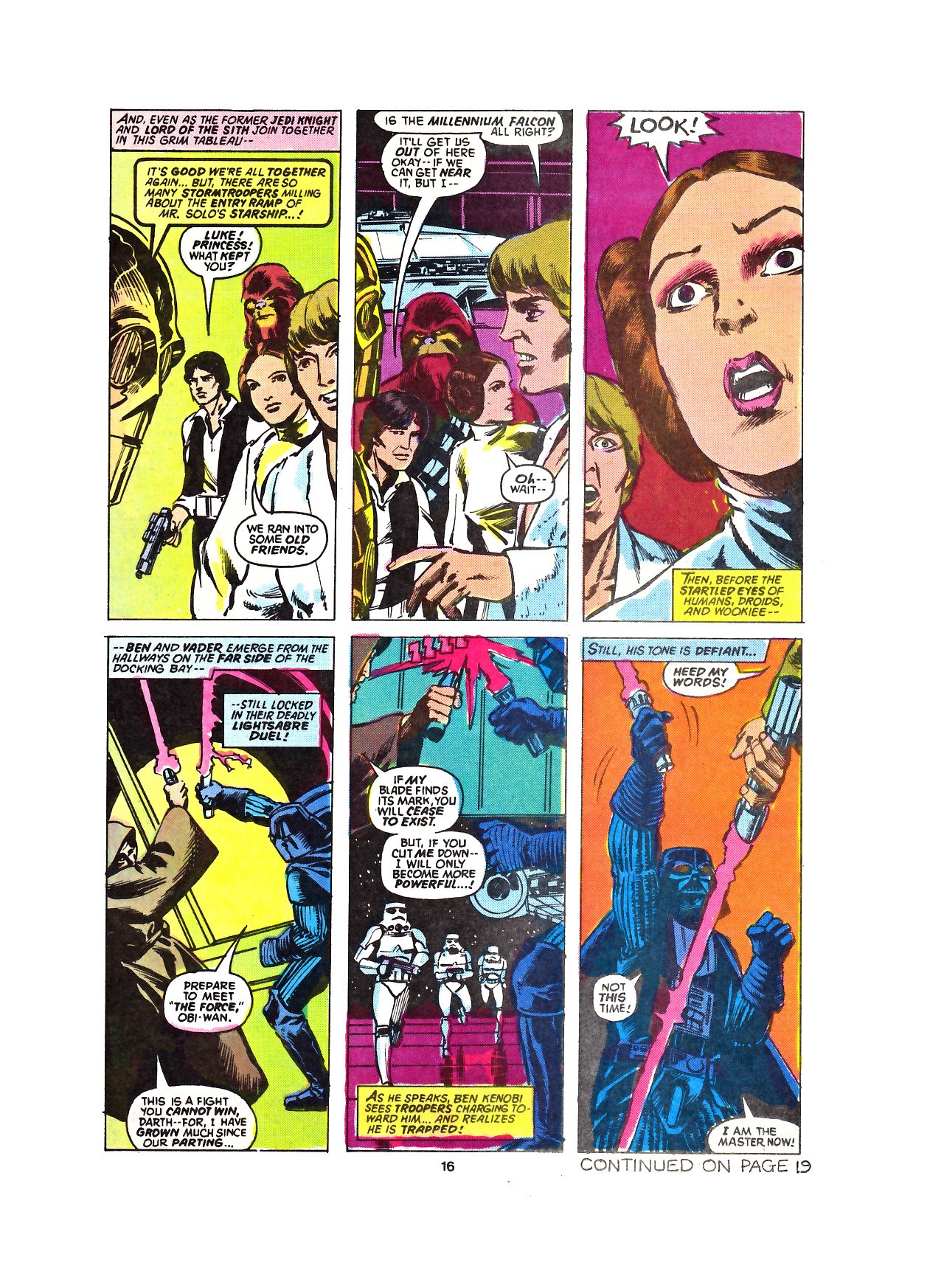 Read online Return of the Jedi comic -  Issue #15 - 16