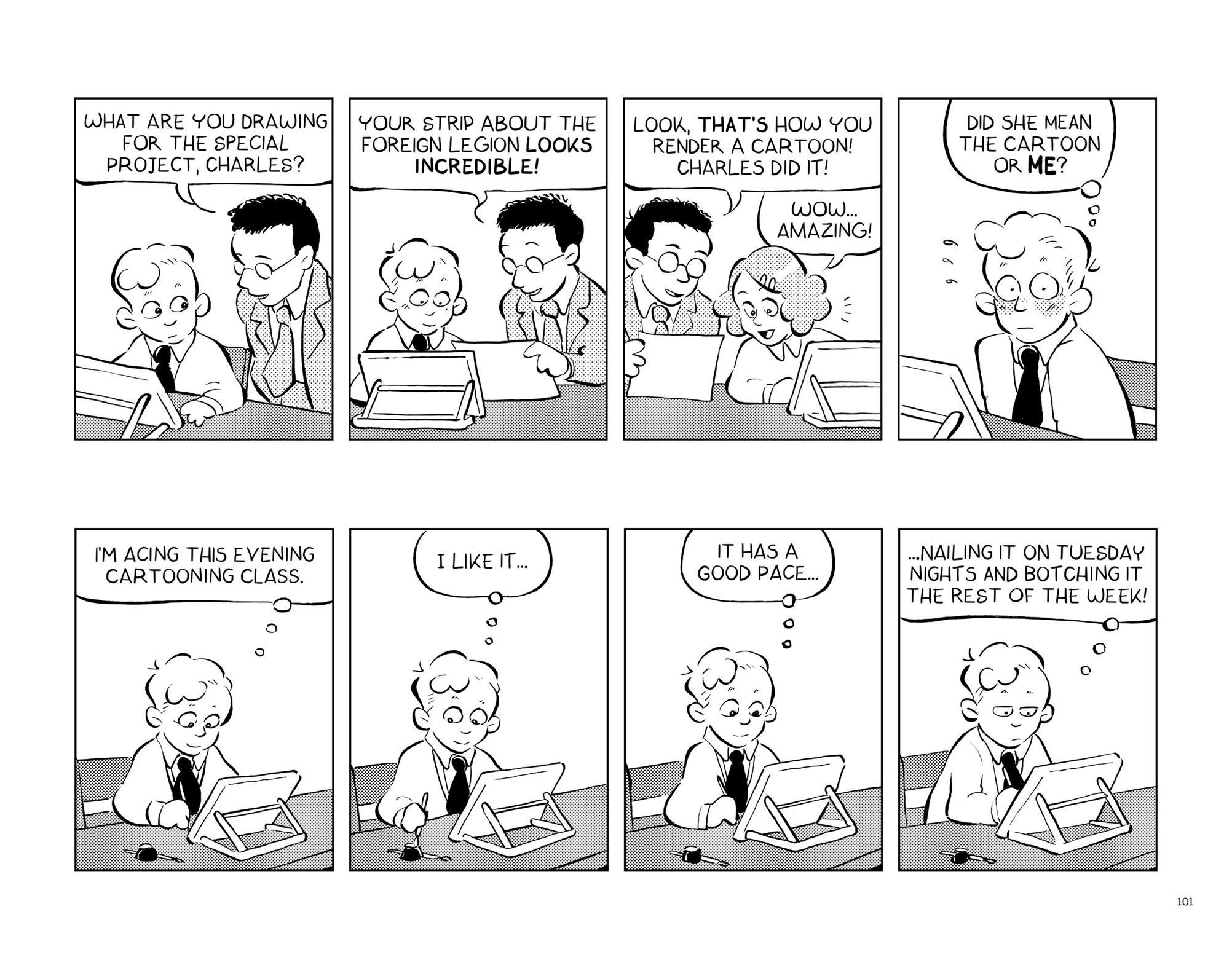 Read online Funny Things: A Comic Strip Biography of Charles M. Schulz comic -  Issue # TPB (Part 2) - 4