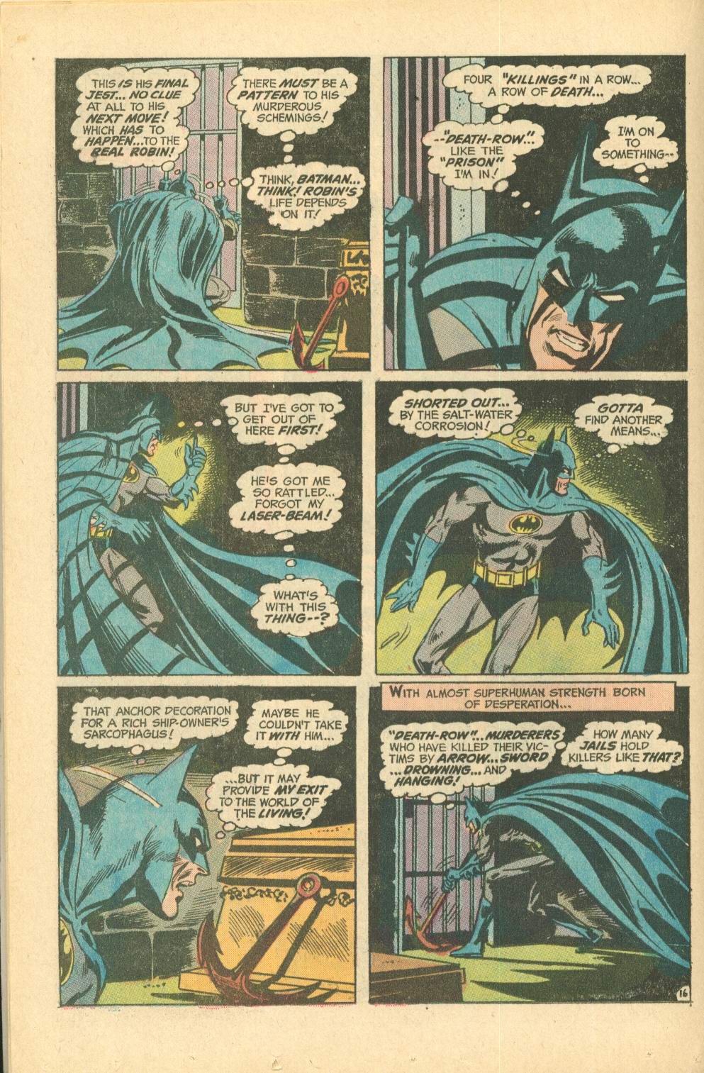 Read online Batman (1940) comic -  Issue #246 - 16