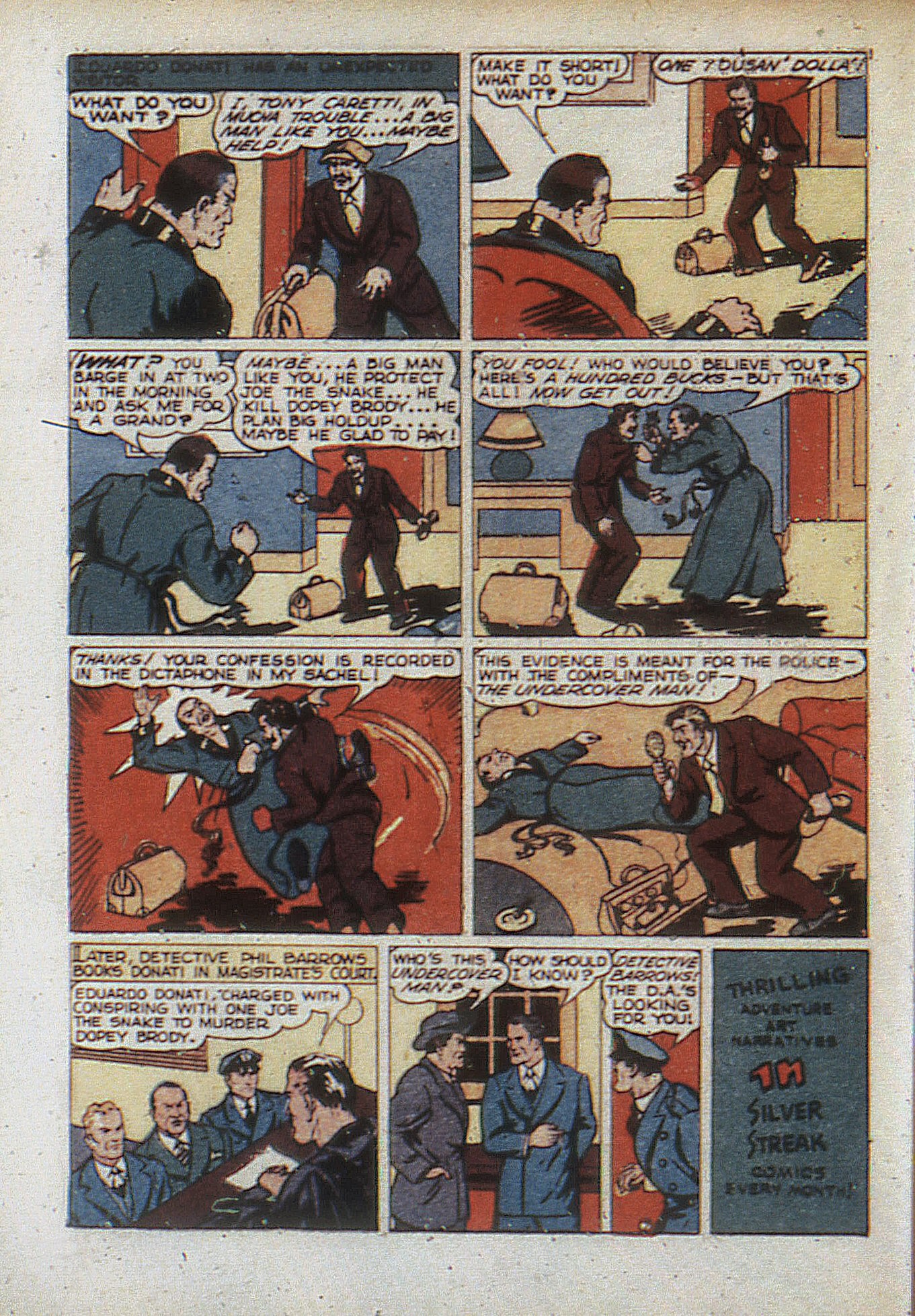 Read online Captain Battle Comics comic -  Issue #1 - 54