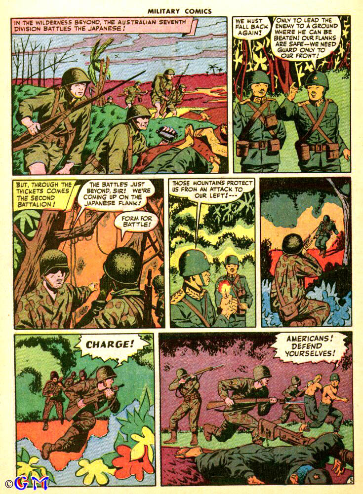 Read online Military Comics comic -  Issue #35 - 56