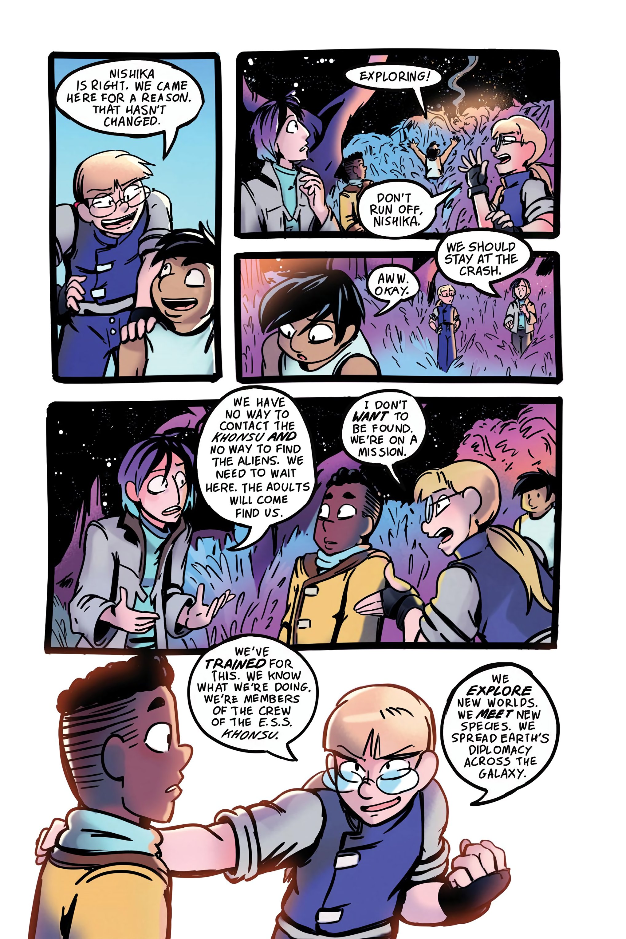 Read online Cosmic Cadets: Contact! comic -  Issue # TPB (Part 1) - 34