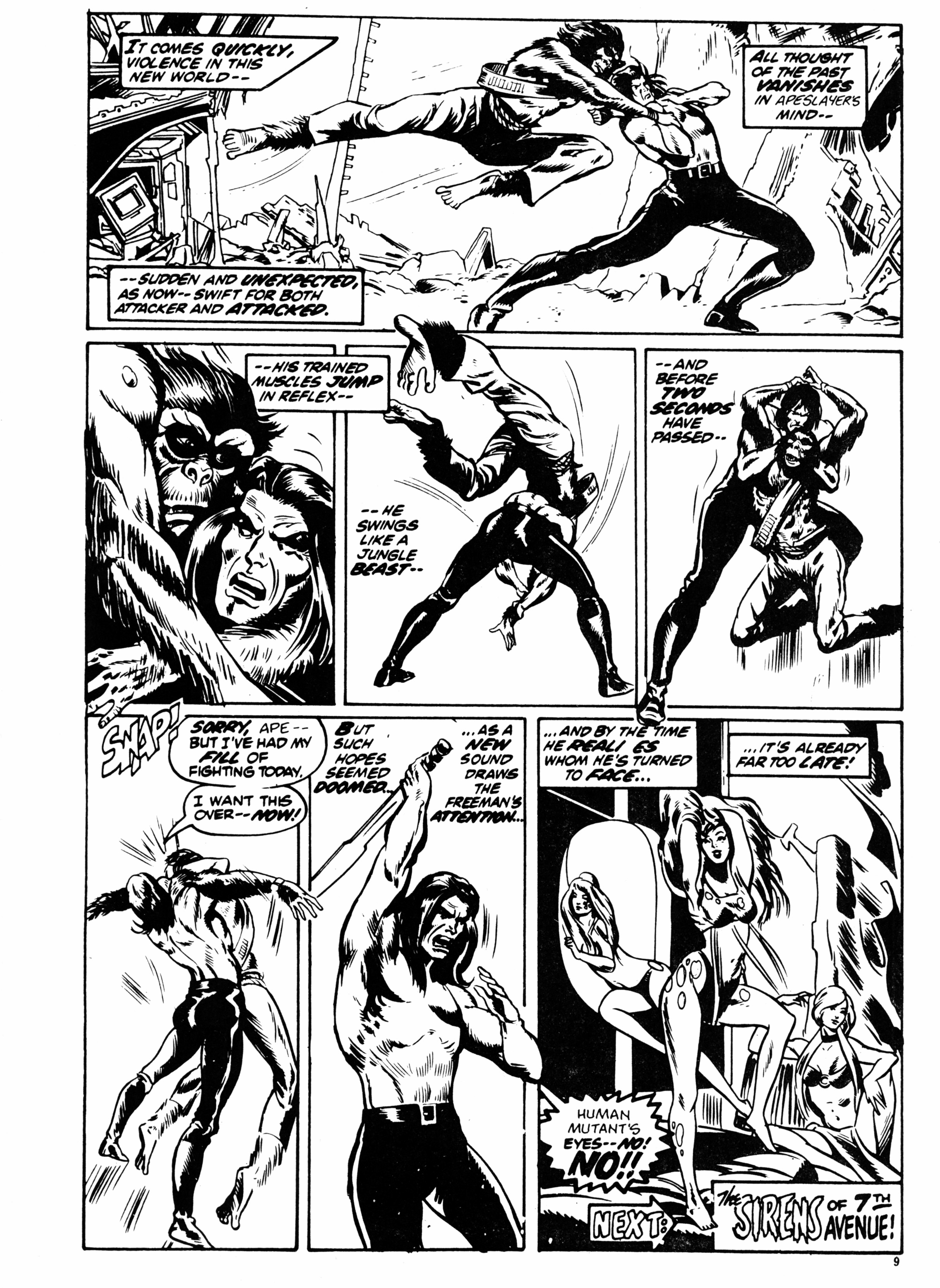 Read online Planet of the Apes (1974) comic -  Issue #24 - 9