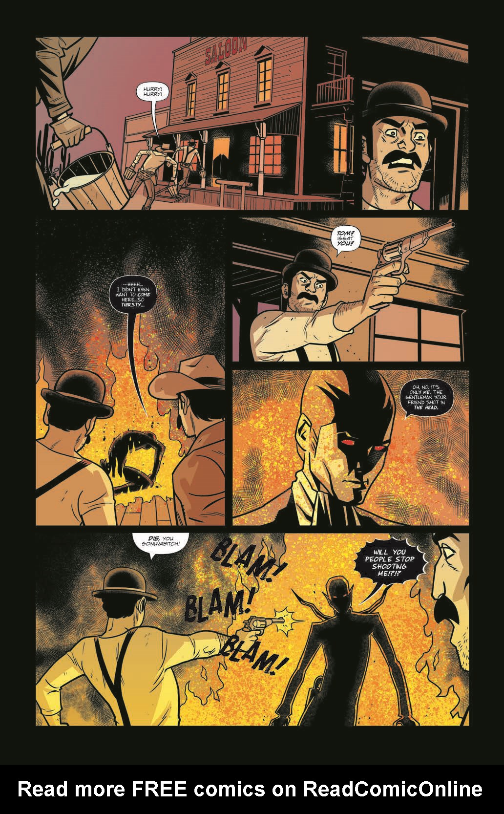 Read online Midnight Western Theatre comic -  Issue #1 - 15