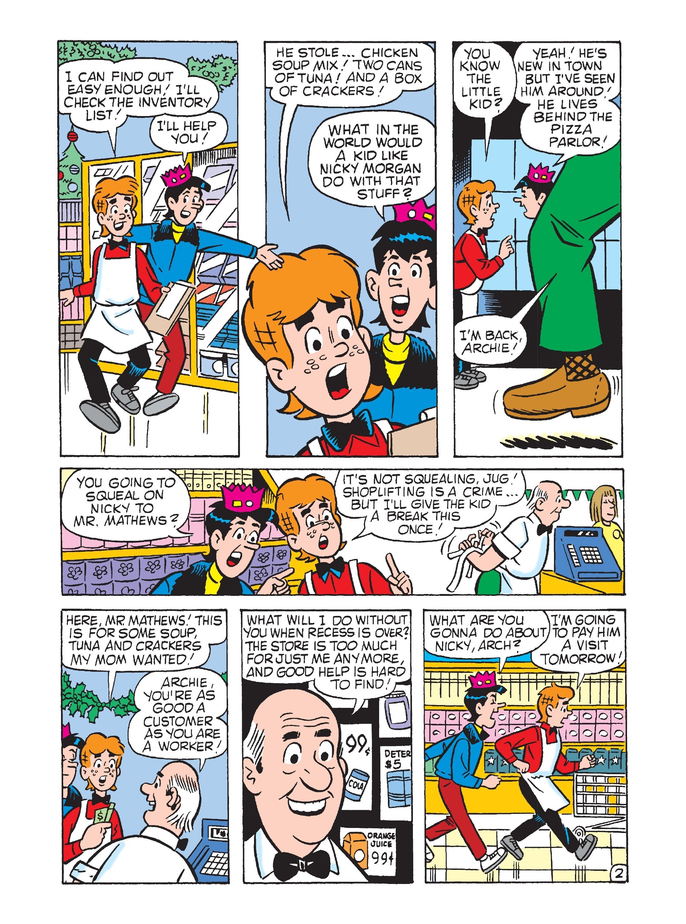 Read online Archie & Friends Double Digest comic -  Issue #21 - 130