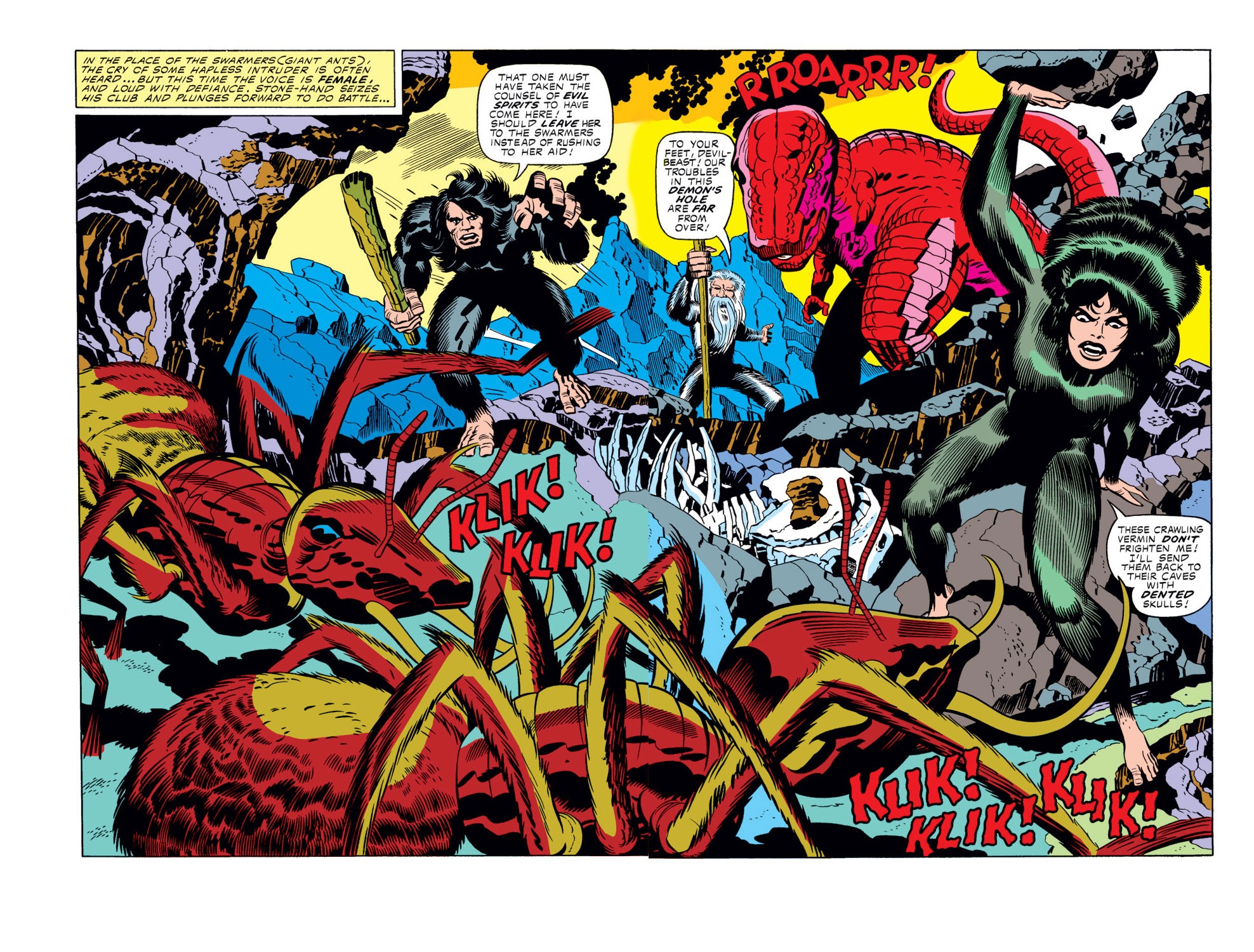 Read online Devil Dinosaur comic -  Issue #6 - 3