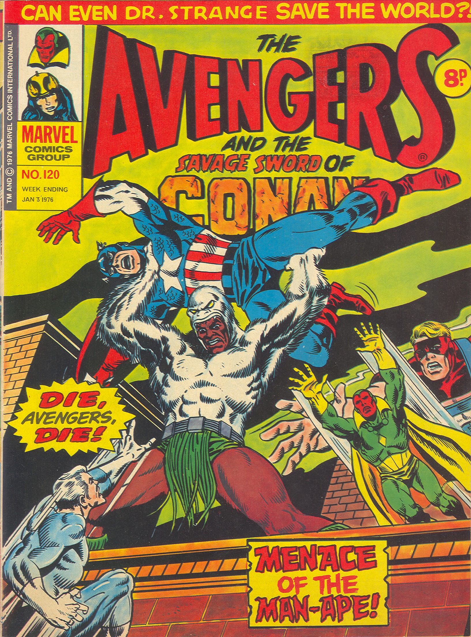 Read online The Avengers (1973) comic -  Issue #120 - 1