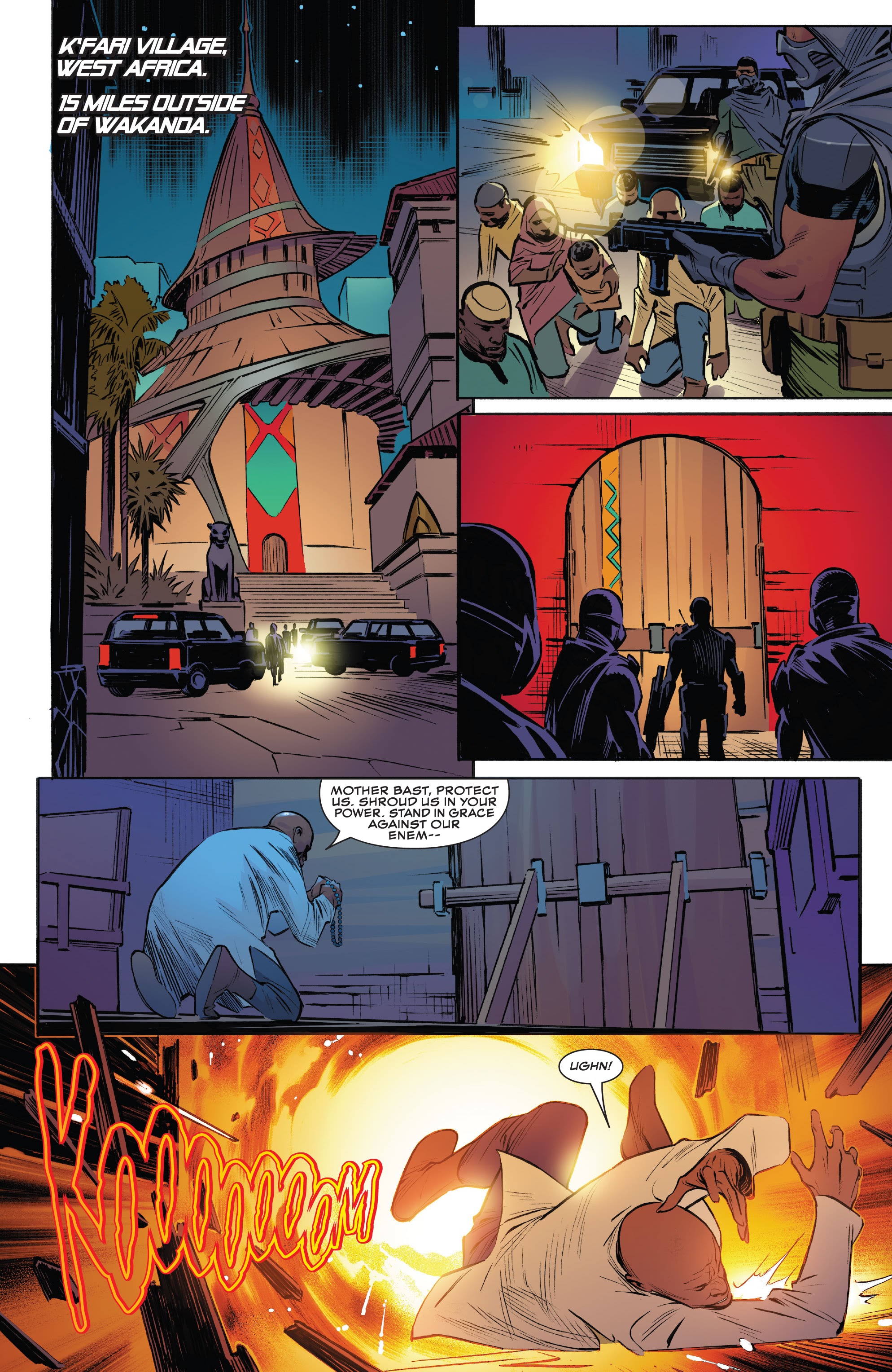 Read online Black Panther: Unconquered comic -  Issue #1 - 4
