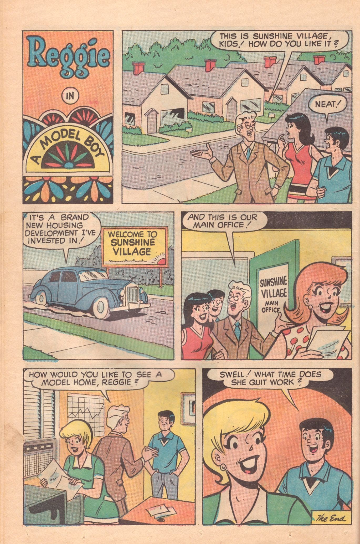 Read online Reggie's Wise Guy Jokes comic -  Issue #10 - 16