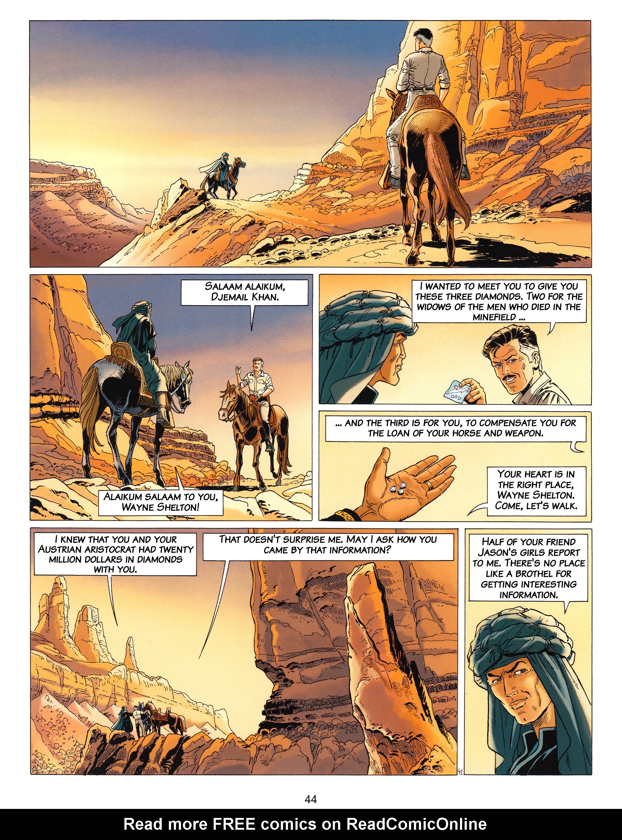 Read online Wayne Shelton comic -  Issue #10 - 44