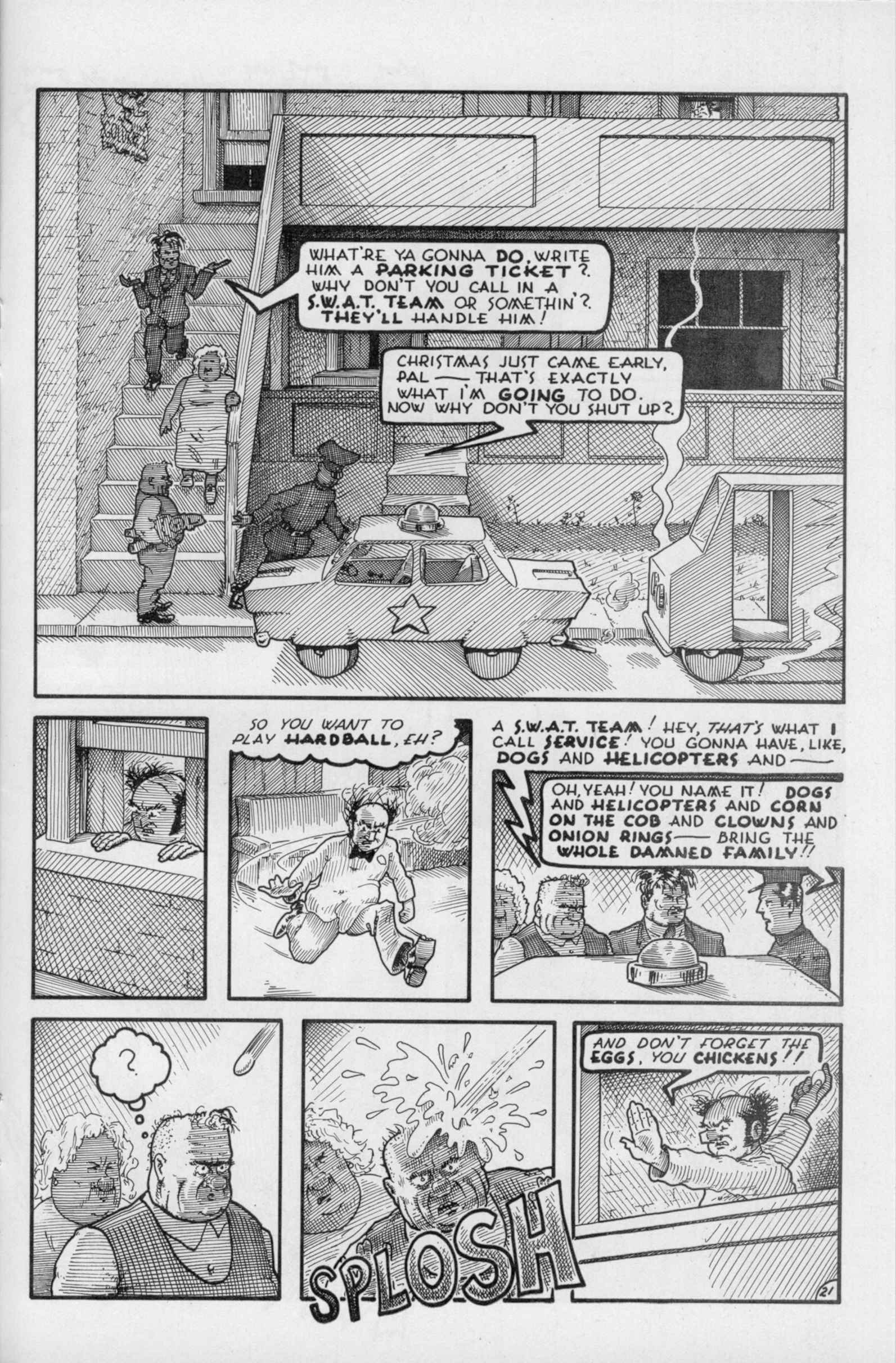 Read online Reid Fleming, World's Toughest Milkman (1986) comic -  Issue #4 - 23