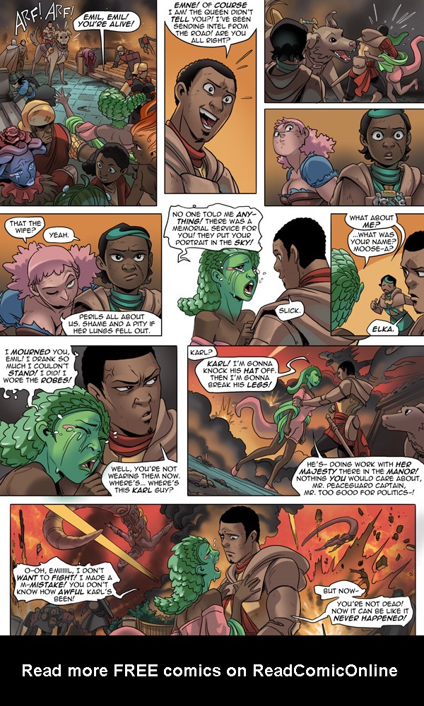 Read online Unsounded comic -  Issue #17 - 111